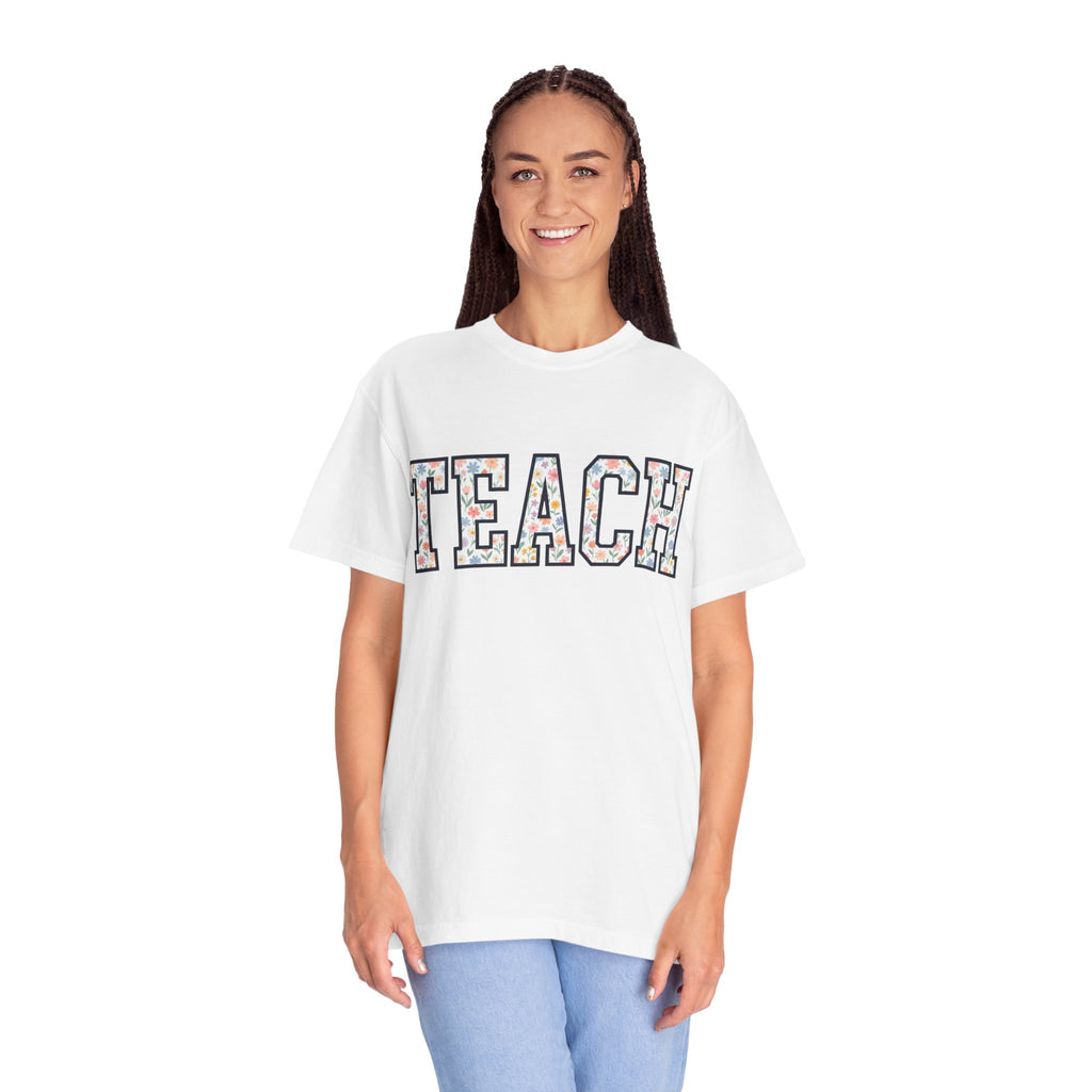 Teach Floral T-Shirt