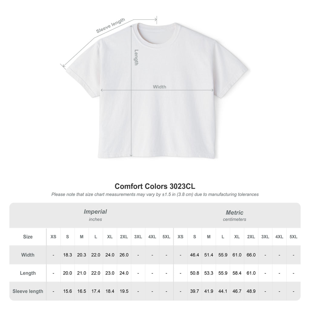 Teacher Rainbow Boxy Tee