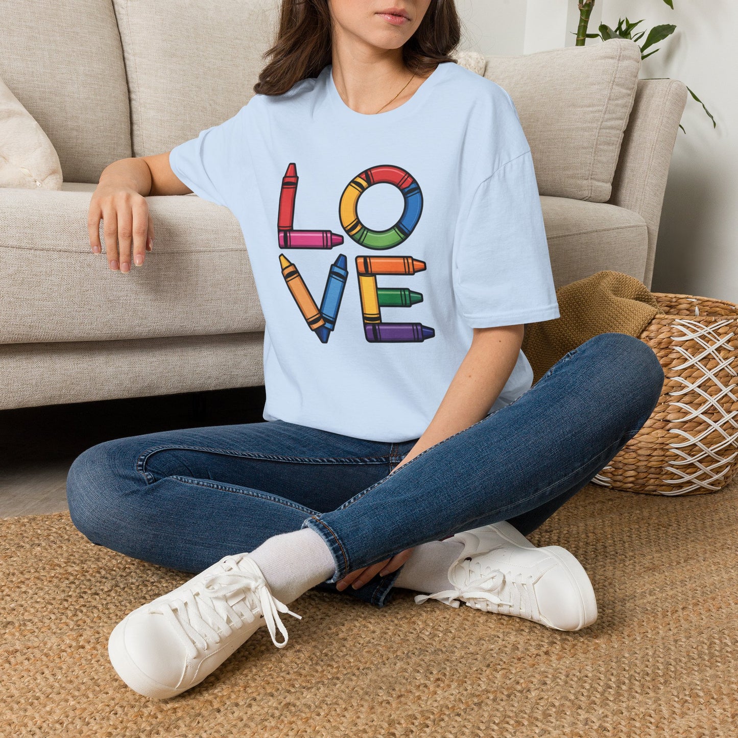 LOVE crayon T-Shirt