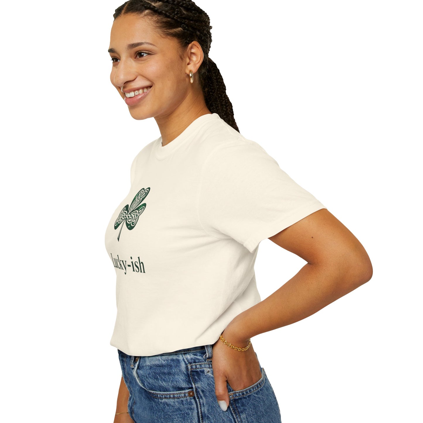 'Lucky-ish' Celtic Shamrock St. Patrick's Day Tee