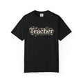 Teacher Floral T‑Shirt
