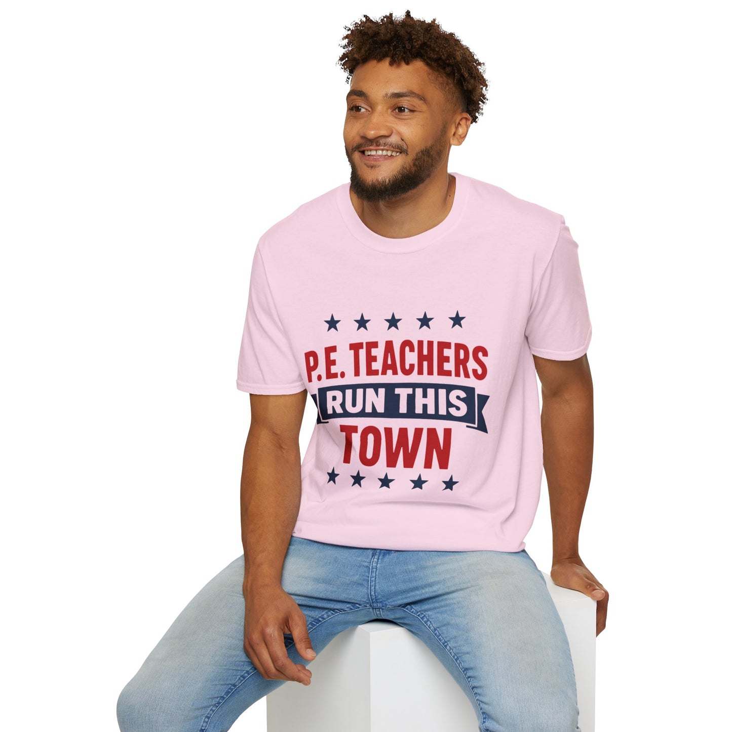 PE Teachers Run This Town Tee