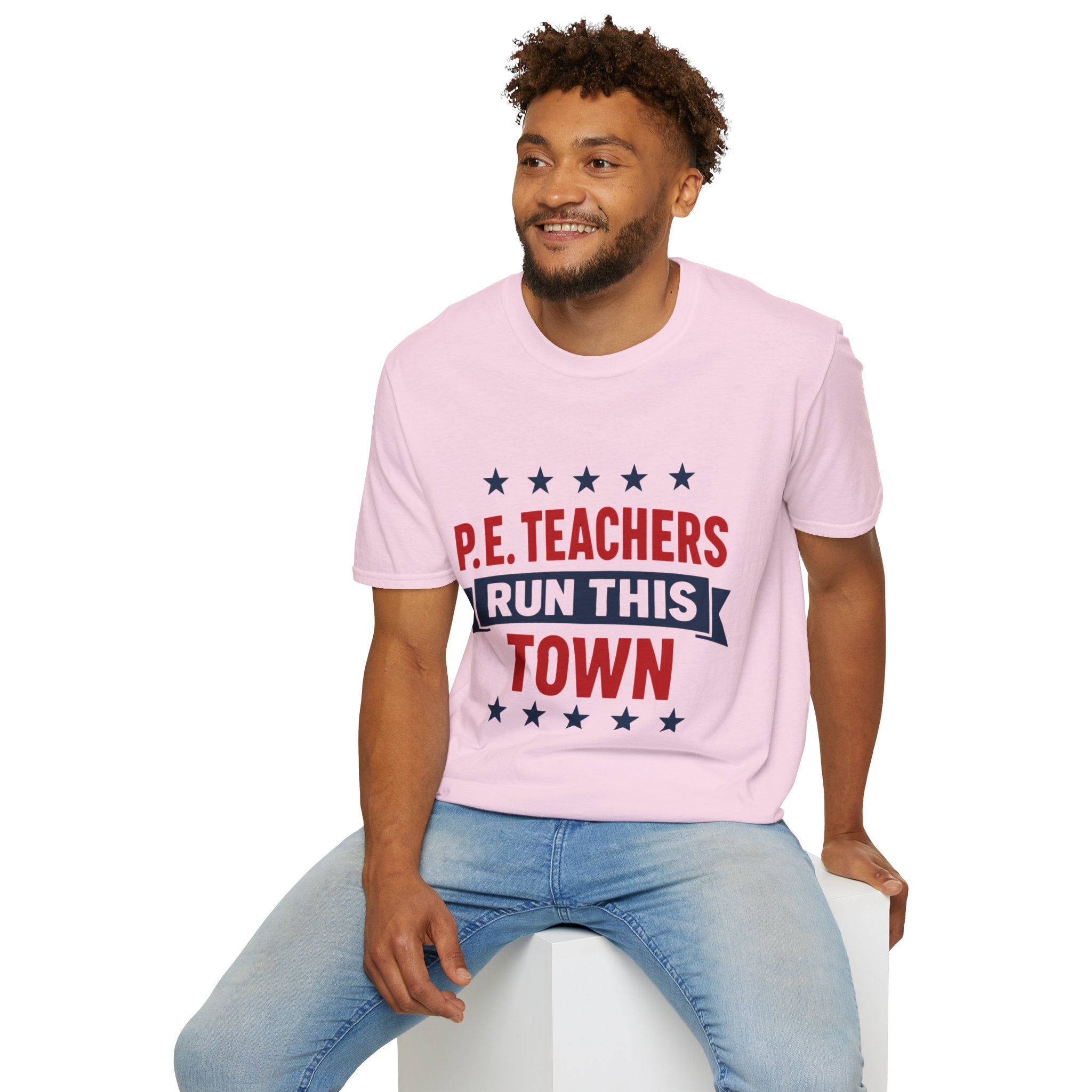 PE Teachers Run This Town Tee