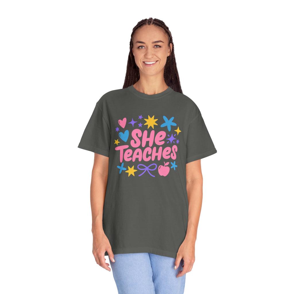 She Teaches T-Shirt