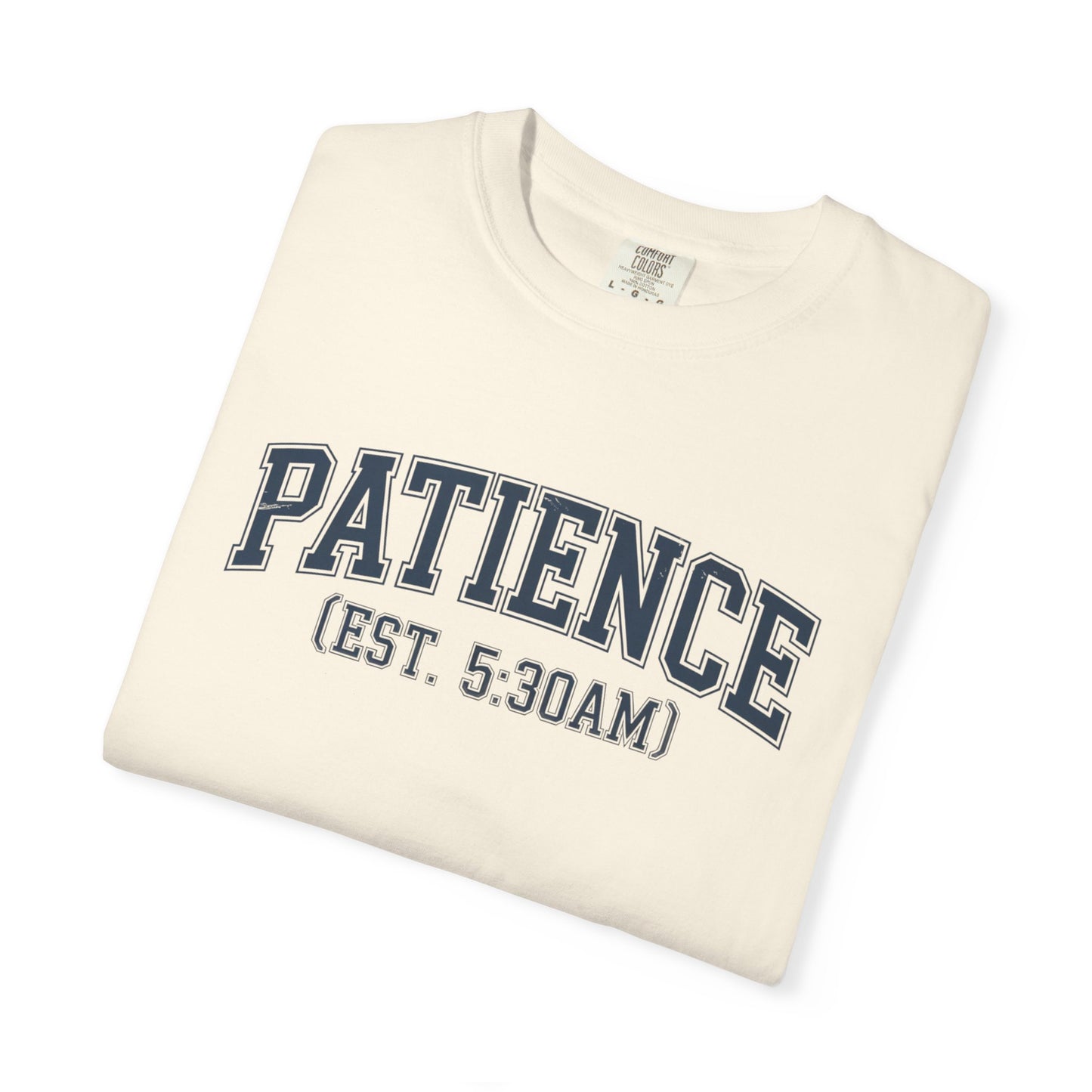 Patience Teacher T-Shirt, Comfort Colors 1717