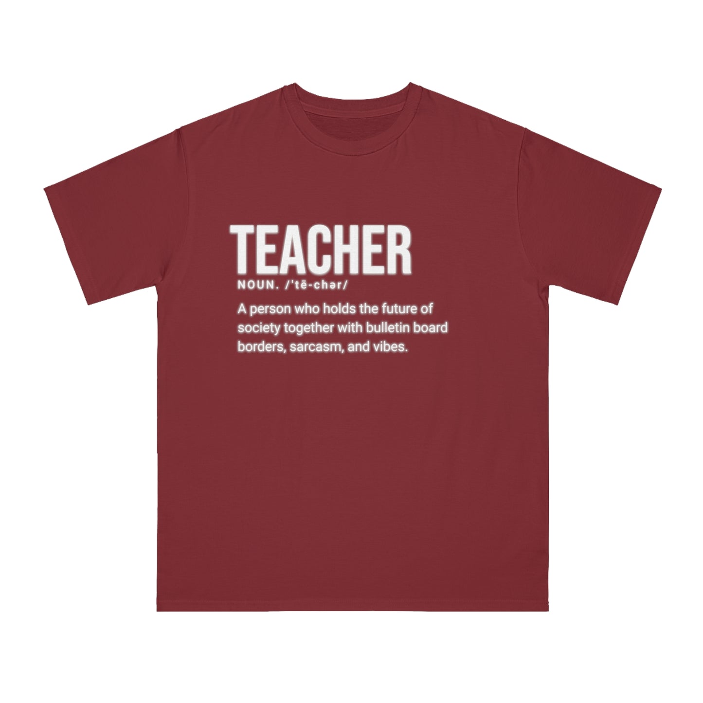 Organic "Teacher Definition" T-Shirt