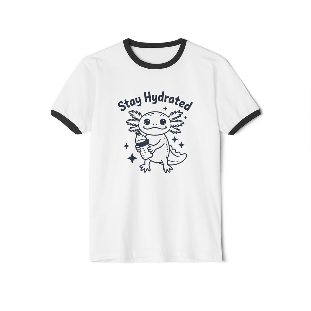 Axolotl 'Stay Hydrated' Ringer Tee
