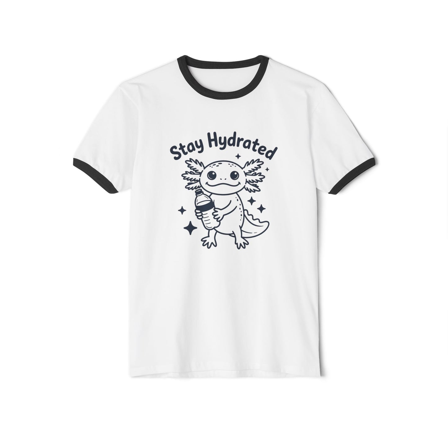 Axolotl 'Stay Hydrated' Ringer Tee