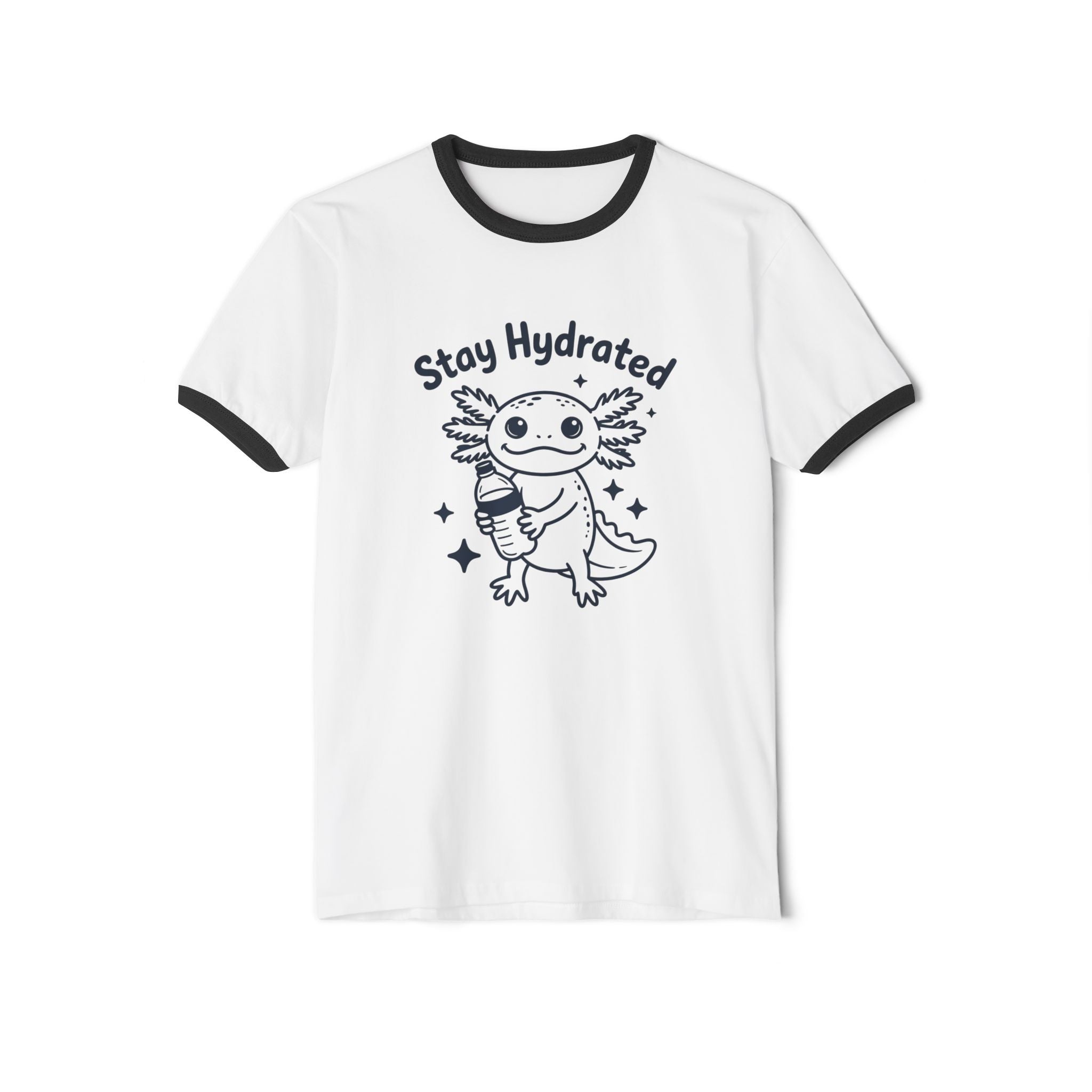 Axolotl 'Stay Hydrated' Ringer Tee