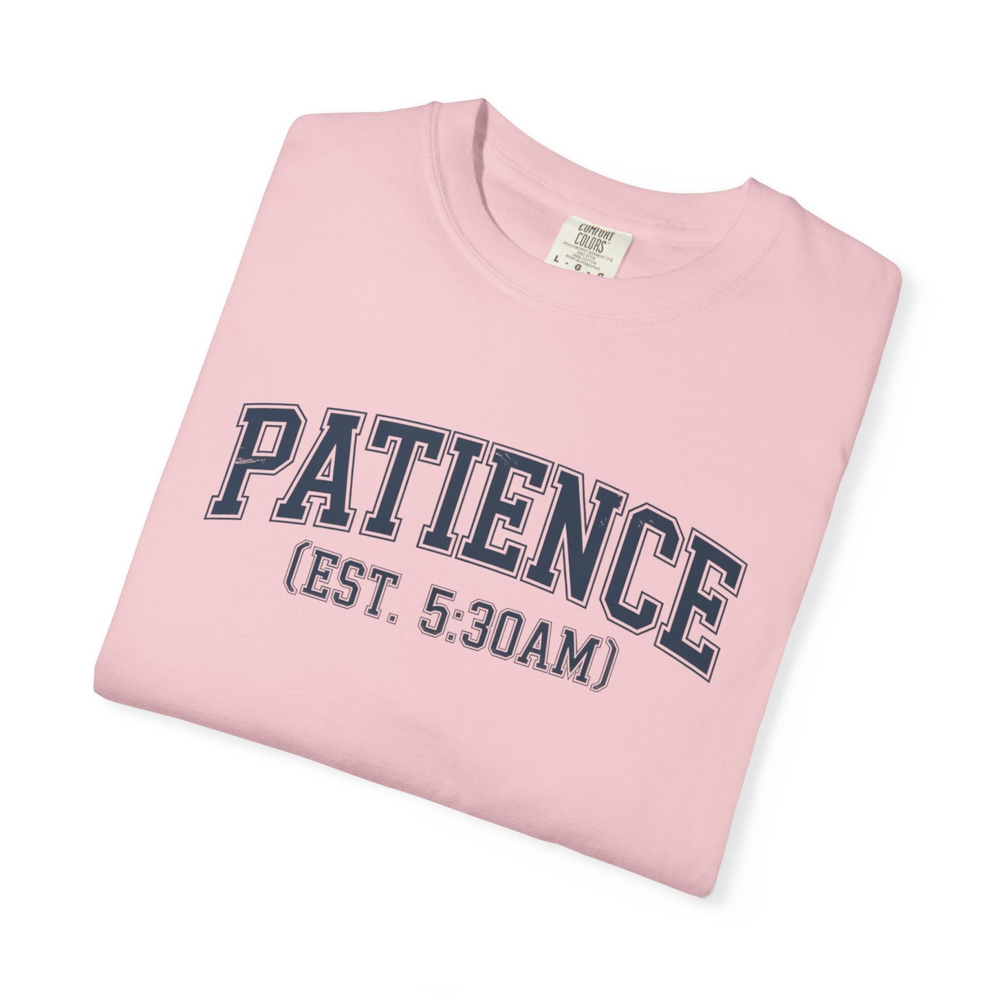 Patience Teacher T-Shirt, Comfort Colors 1717