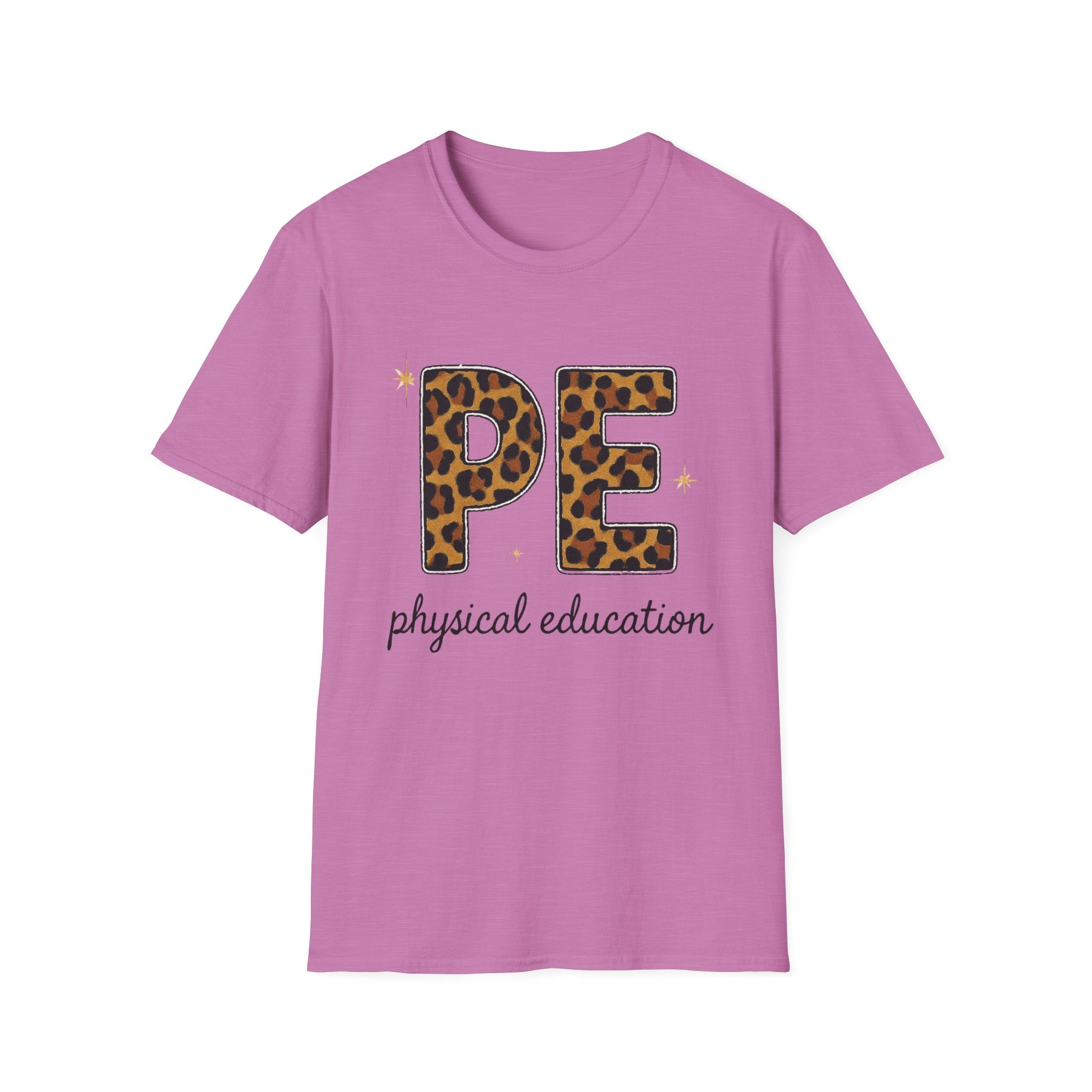PE Leopard Print Physical Education T-Shirt — Cute PE Teacher Tee