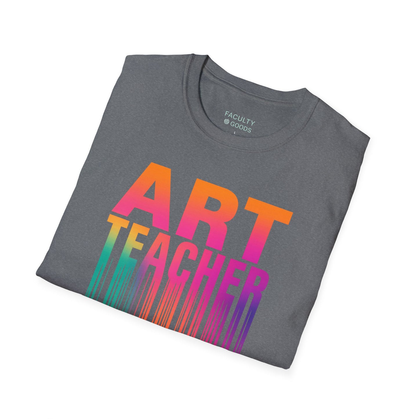 Art Teacher Dripping Paint Tee