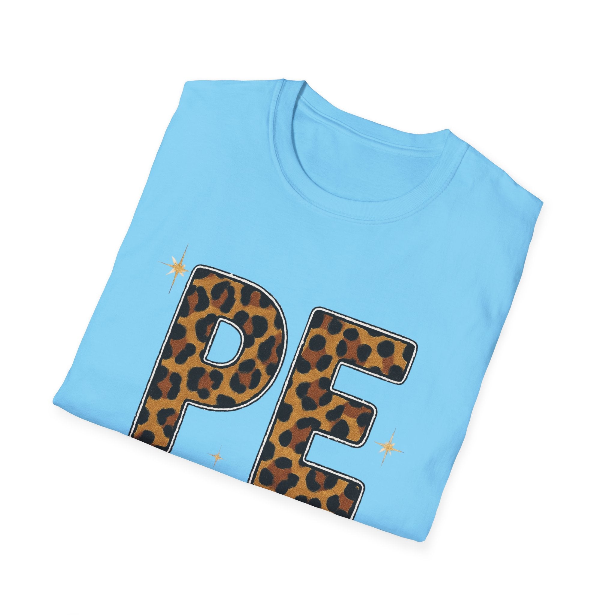 PE Leopard Print Physical Education T-Shirt — Cute PE Teacher Tee