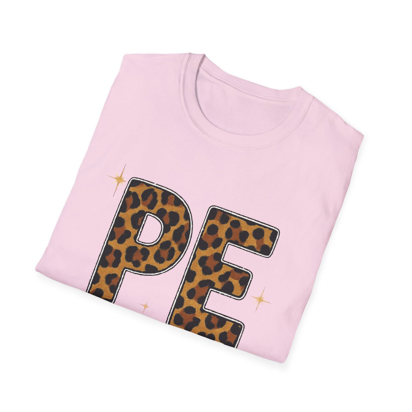 PE Leopard Print Physical Education T-Shirt — Cute PE Teacher Tee
