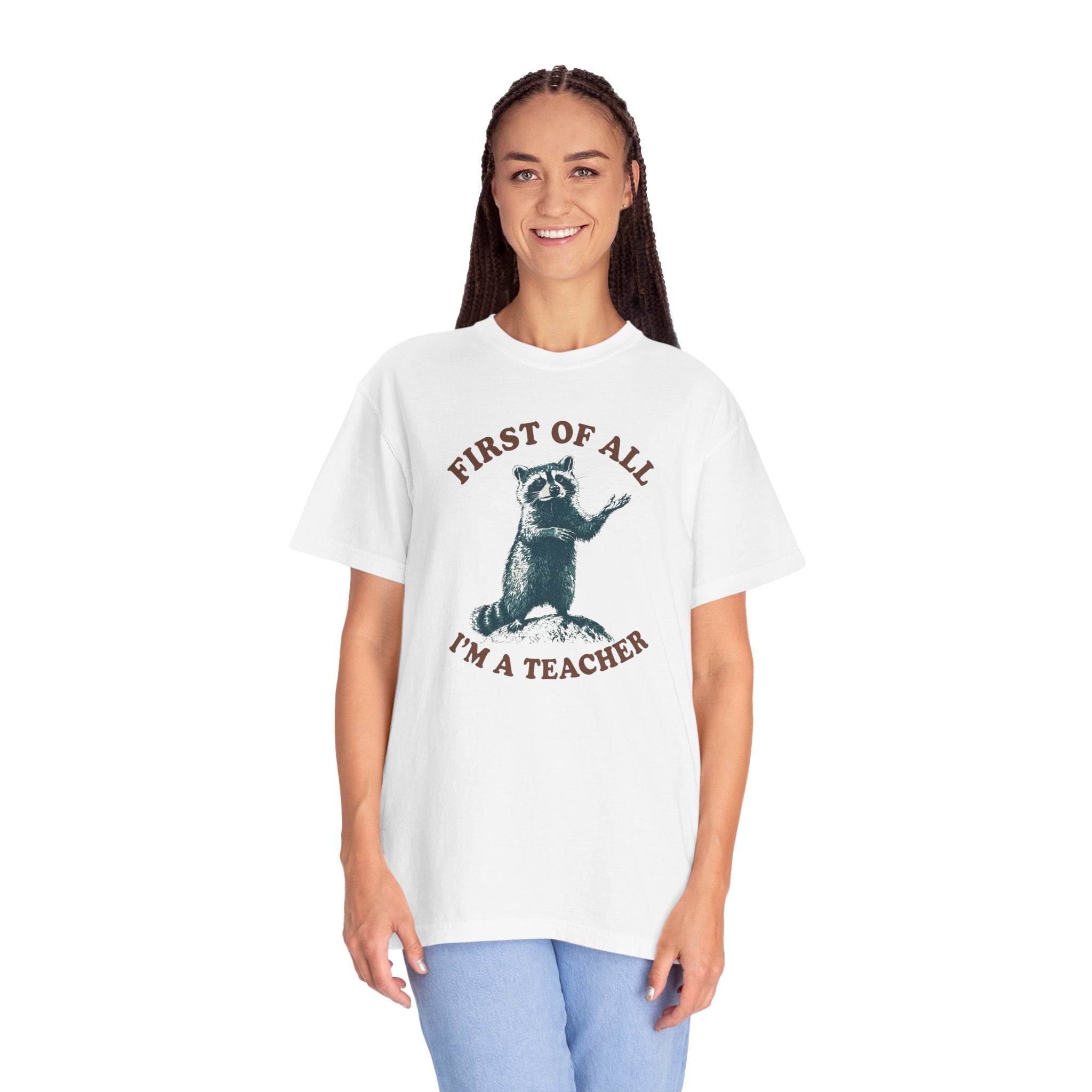 Teacher Raccoon T-Shirt