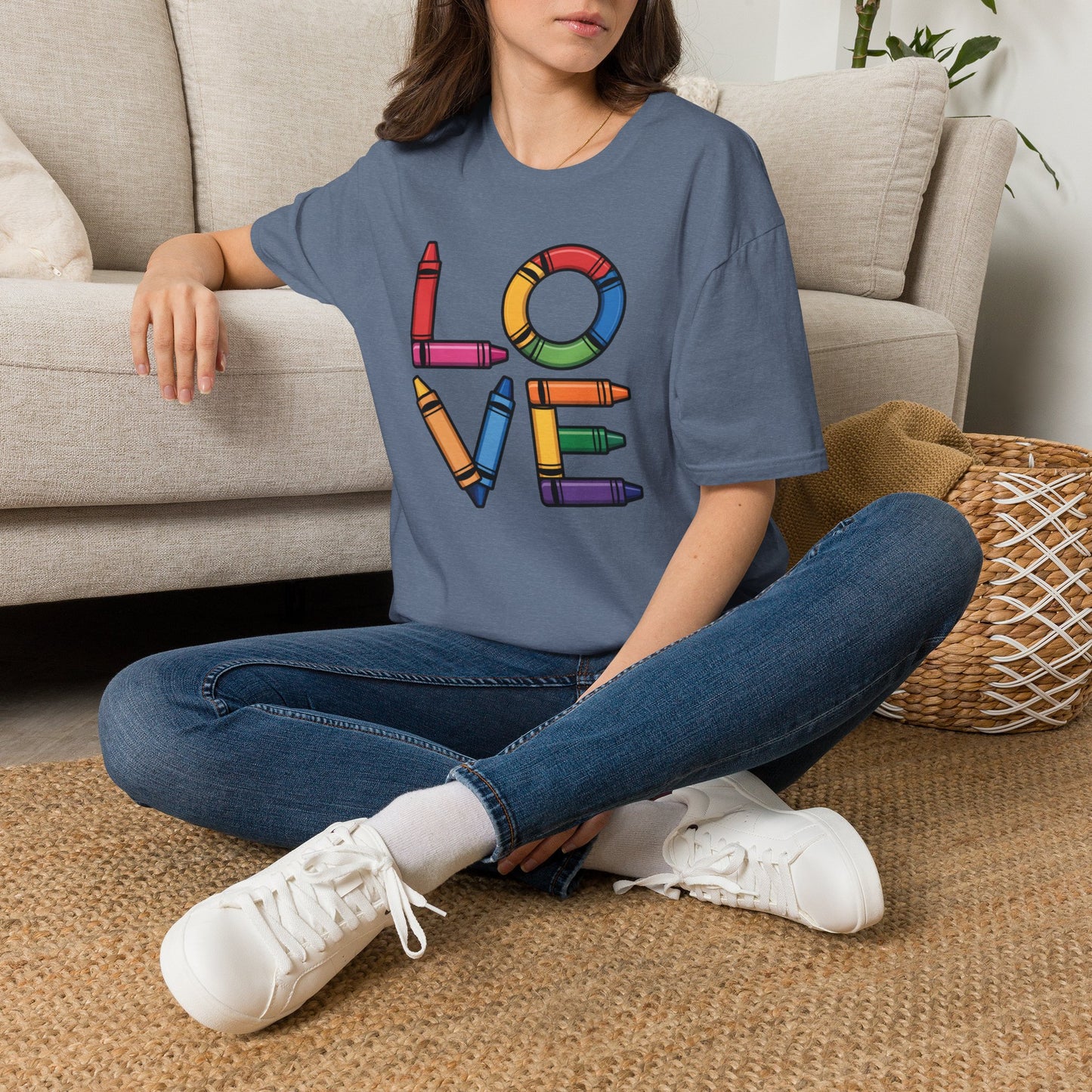 LOVE crayon T-Shirt