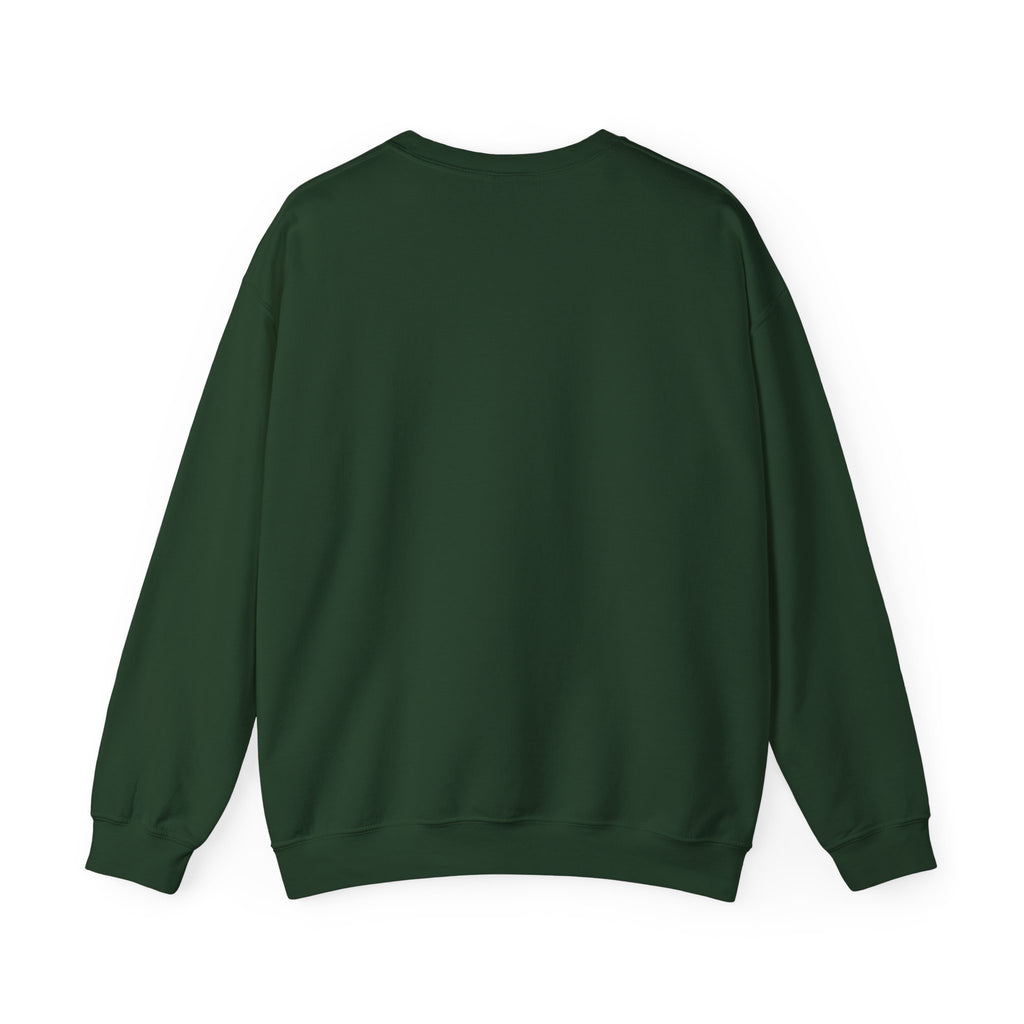 Crewneck Sweatshirt — "Soft Start, Strong Finish" Inspirational Graphic