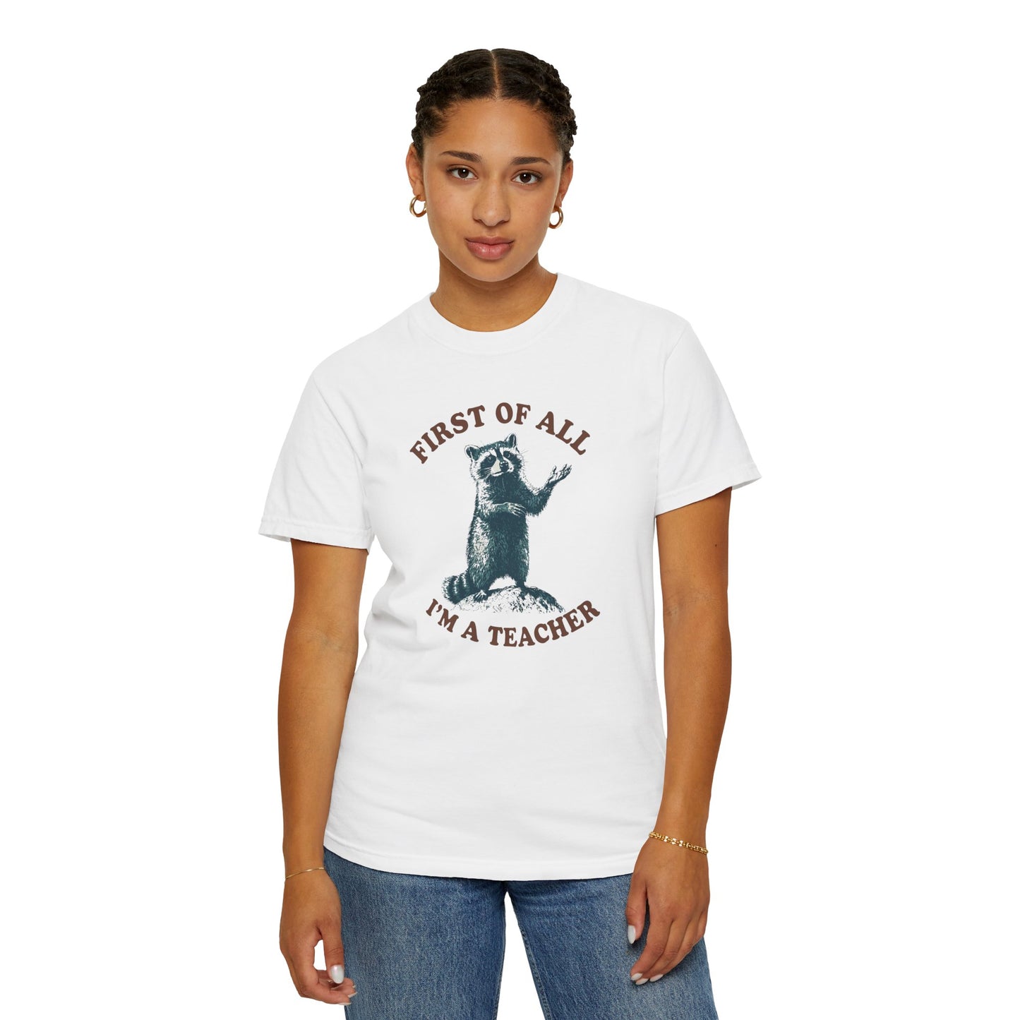 Teacher Raccoon T-Shirt