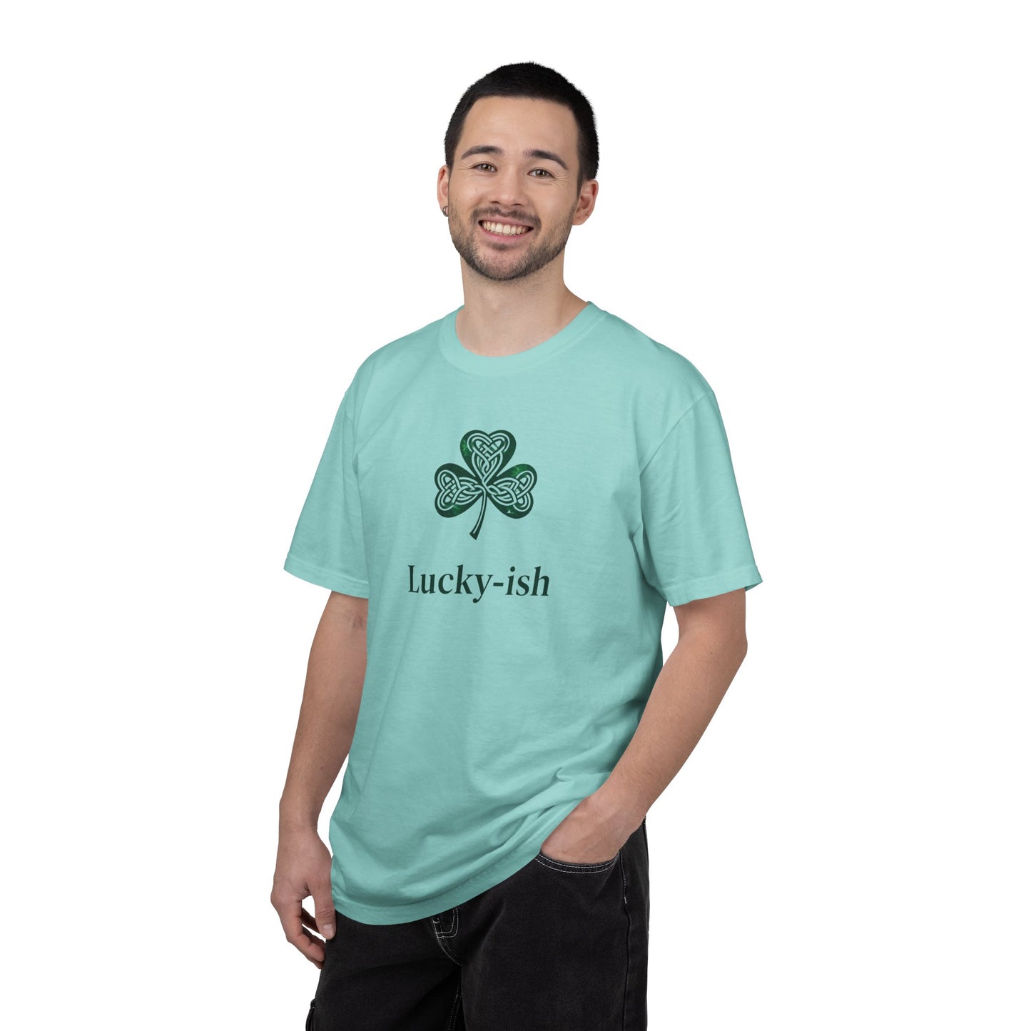 'Lucky-ish' Celtic Shamrock St. Patrick's Day Tee