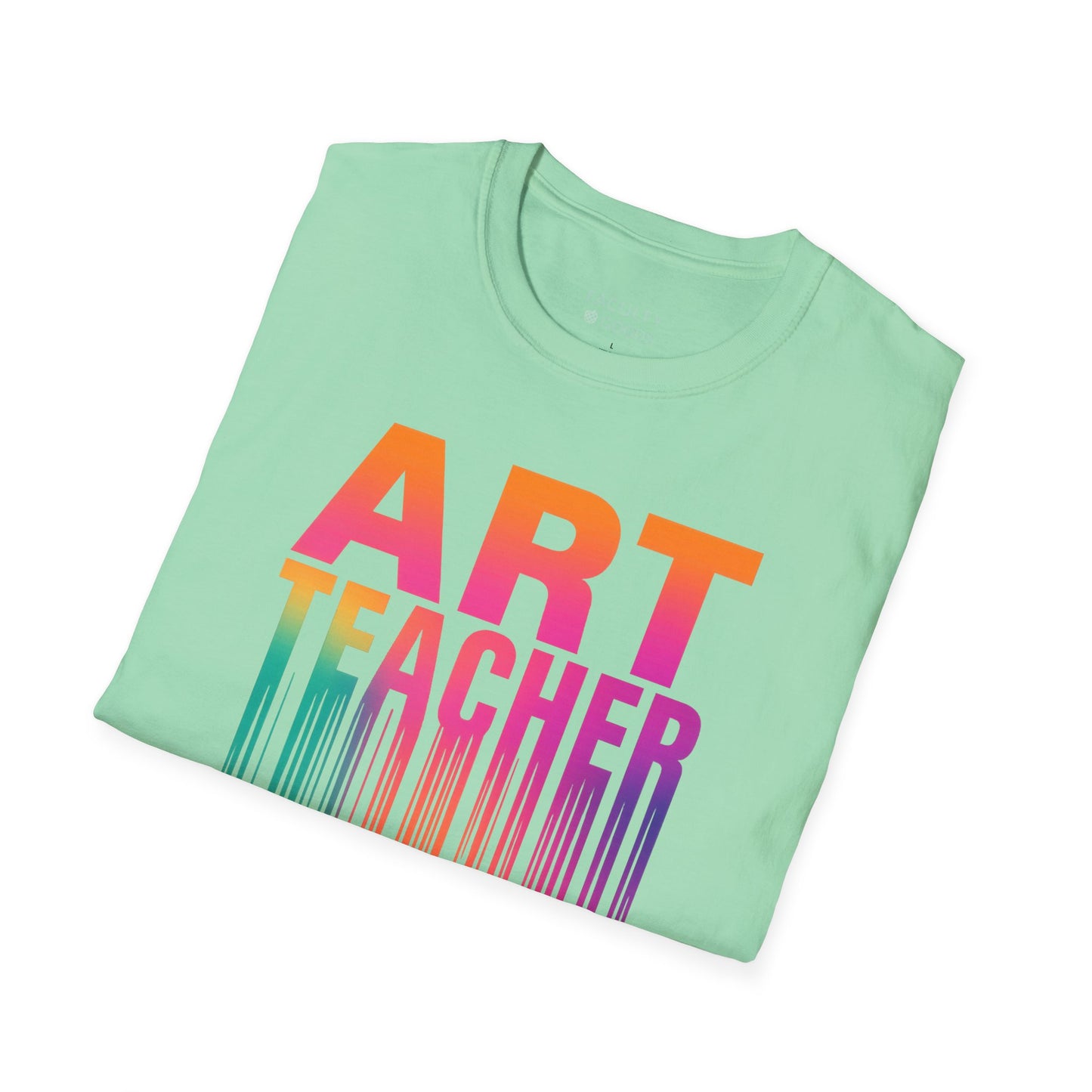 Art Teacher Dripping Paint Tee