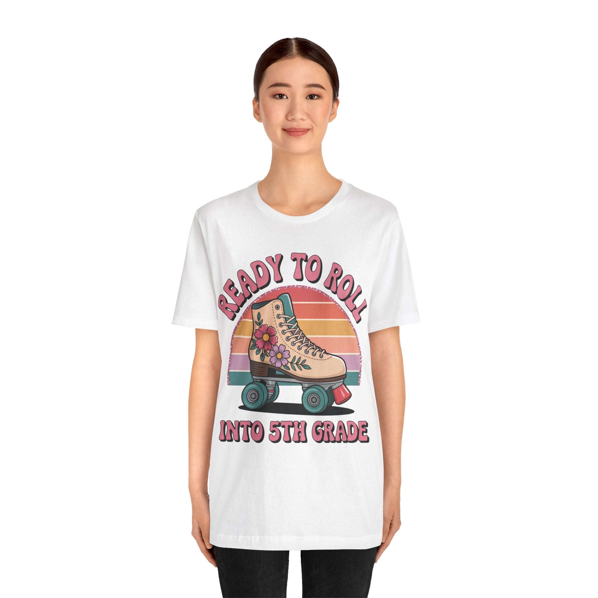 Ready to Roll Into 5th Grade Tee