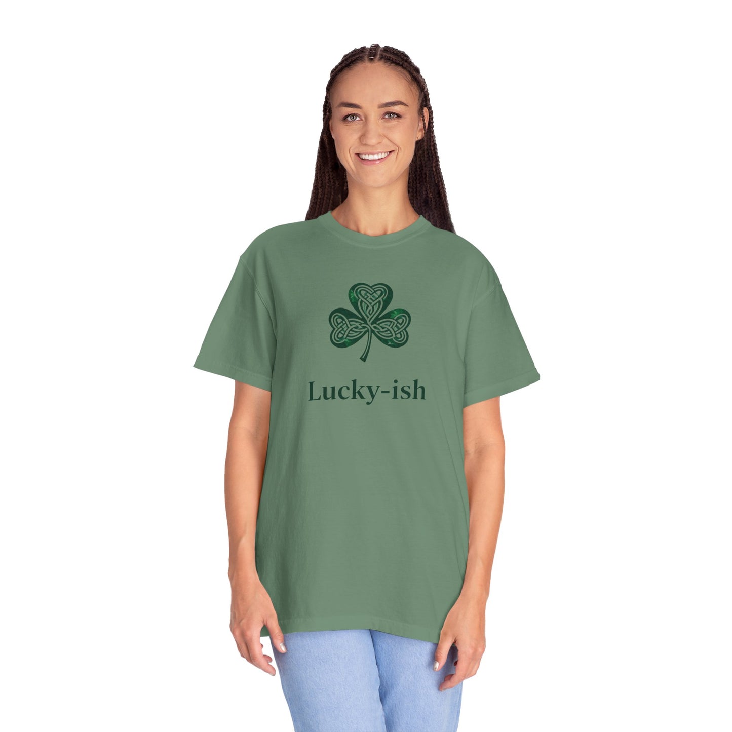 'Lucky-ish' Celtic Shamrock St. Patrick's Day Tee
