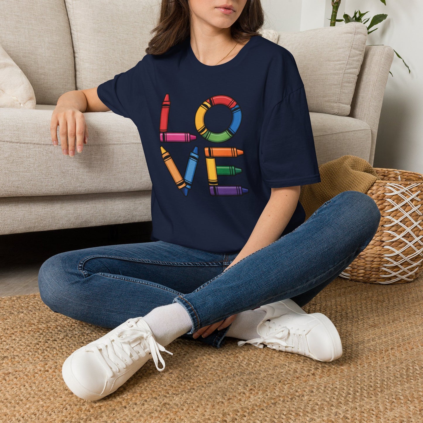 LOVE crayon T-Shirt
