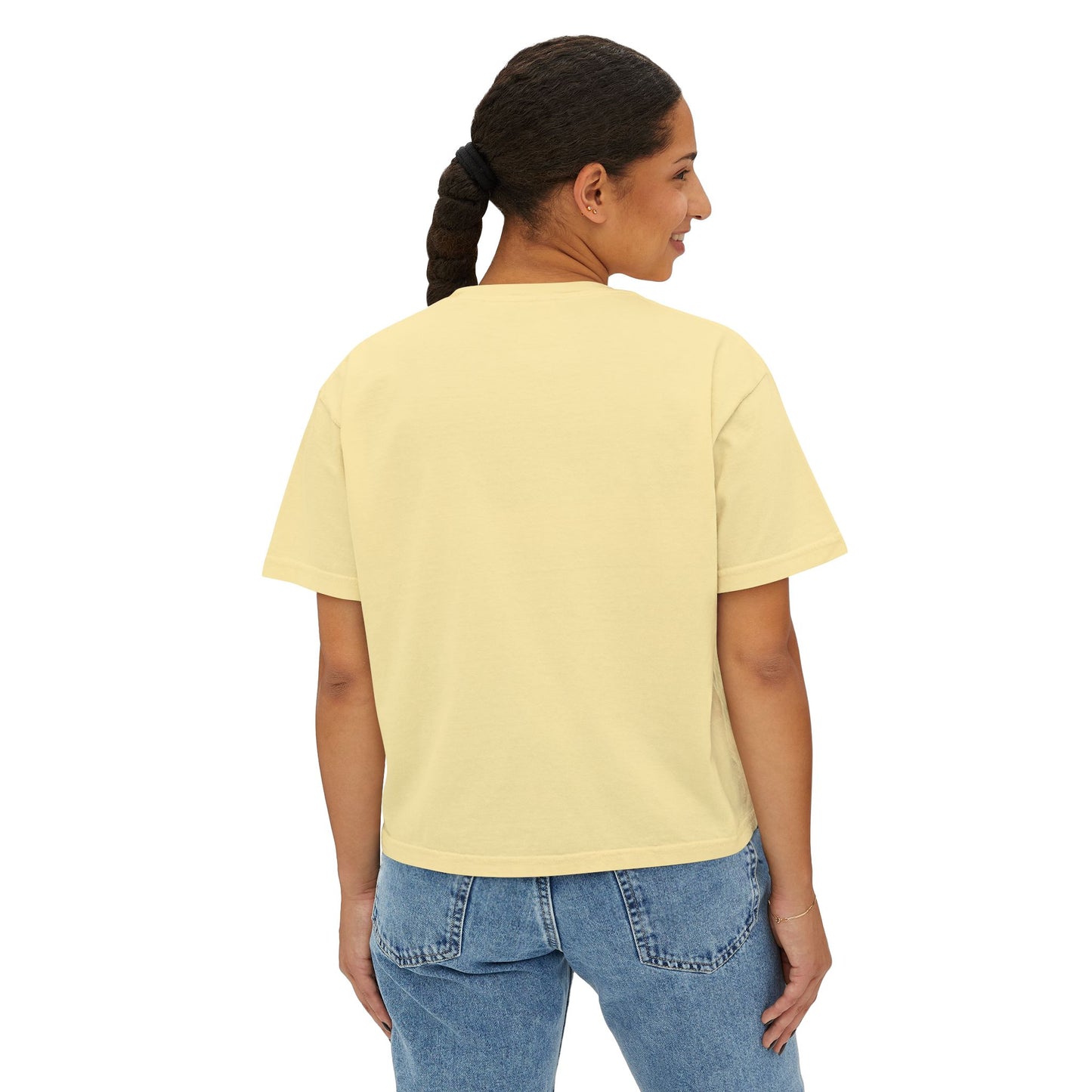 Teacher Rainbow Boxy Tee