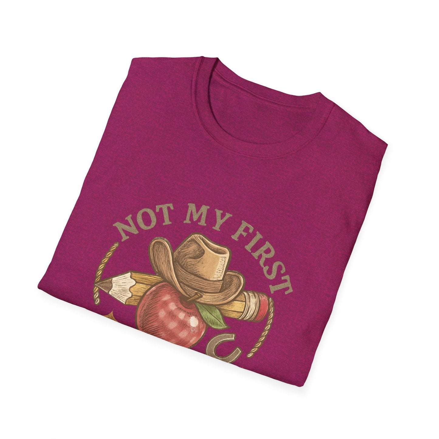 Not My First Rodeo T-Shirt — Vintage Cowboy Rodeo Tee