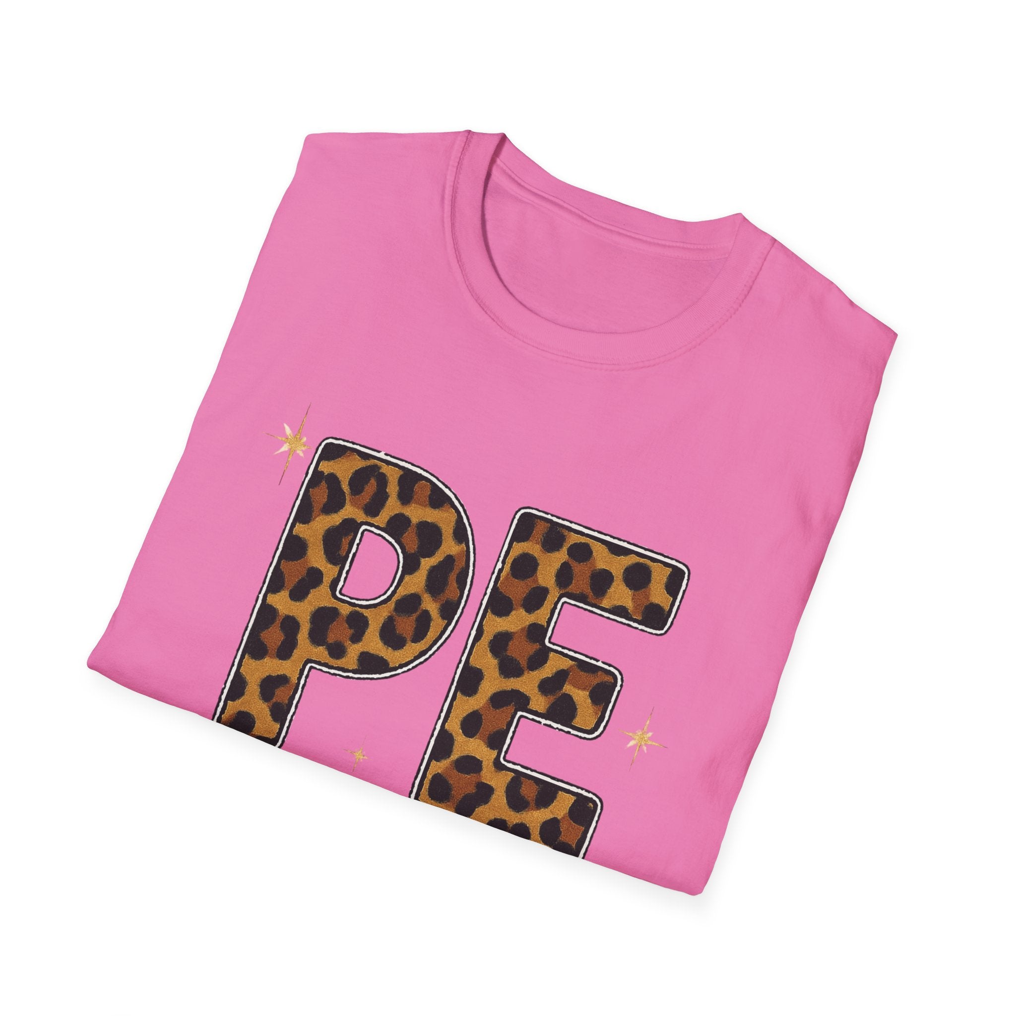 PE Leopard Print Physical Education T-Shirt — Cute PE Teacher Tee