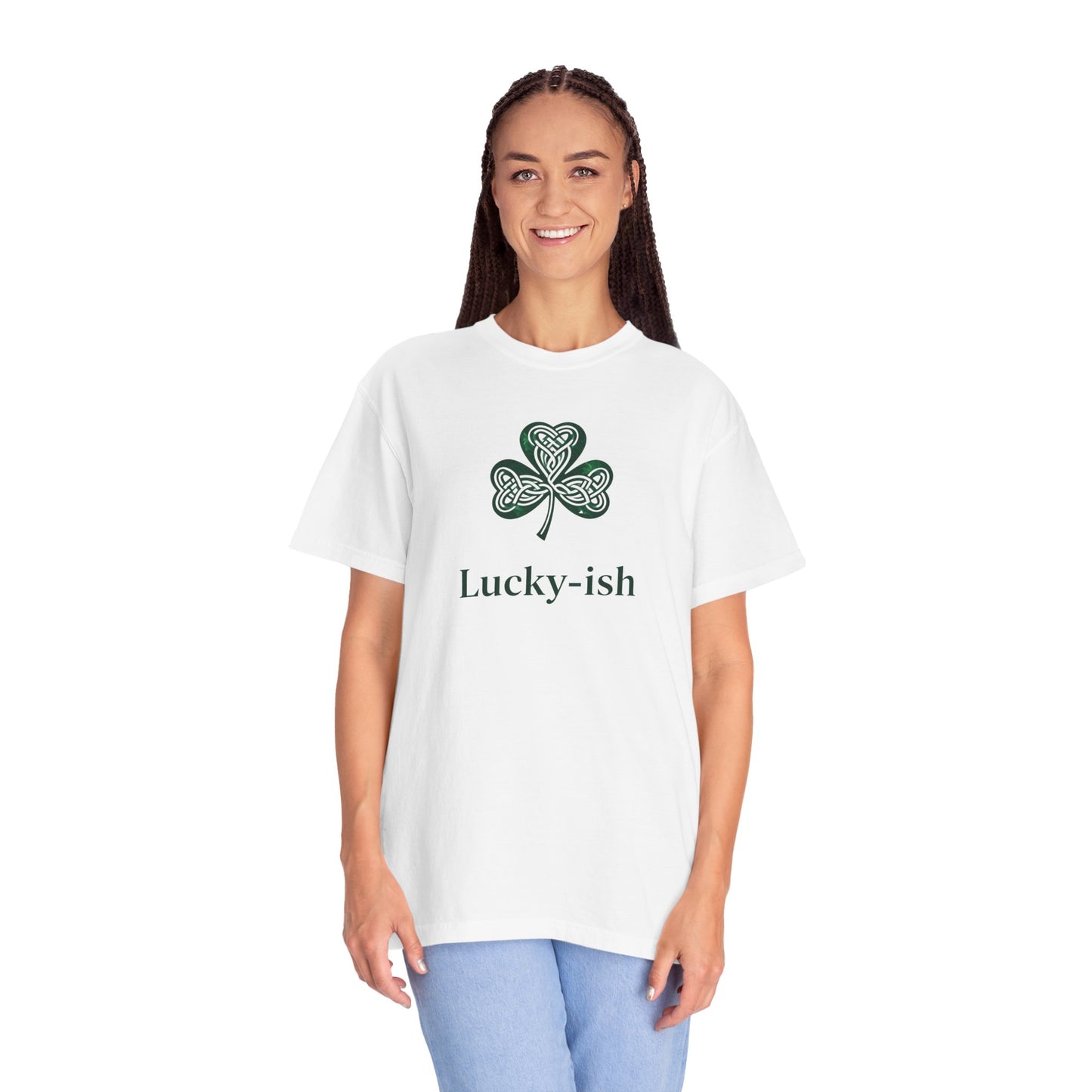 'Lucky-ish' Celtic Shamrock St. Patrick's Day Tee