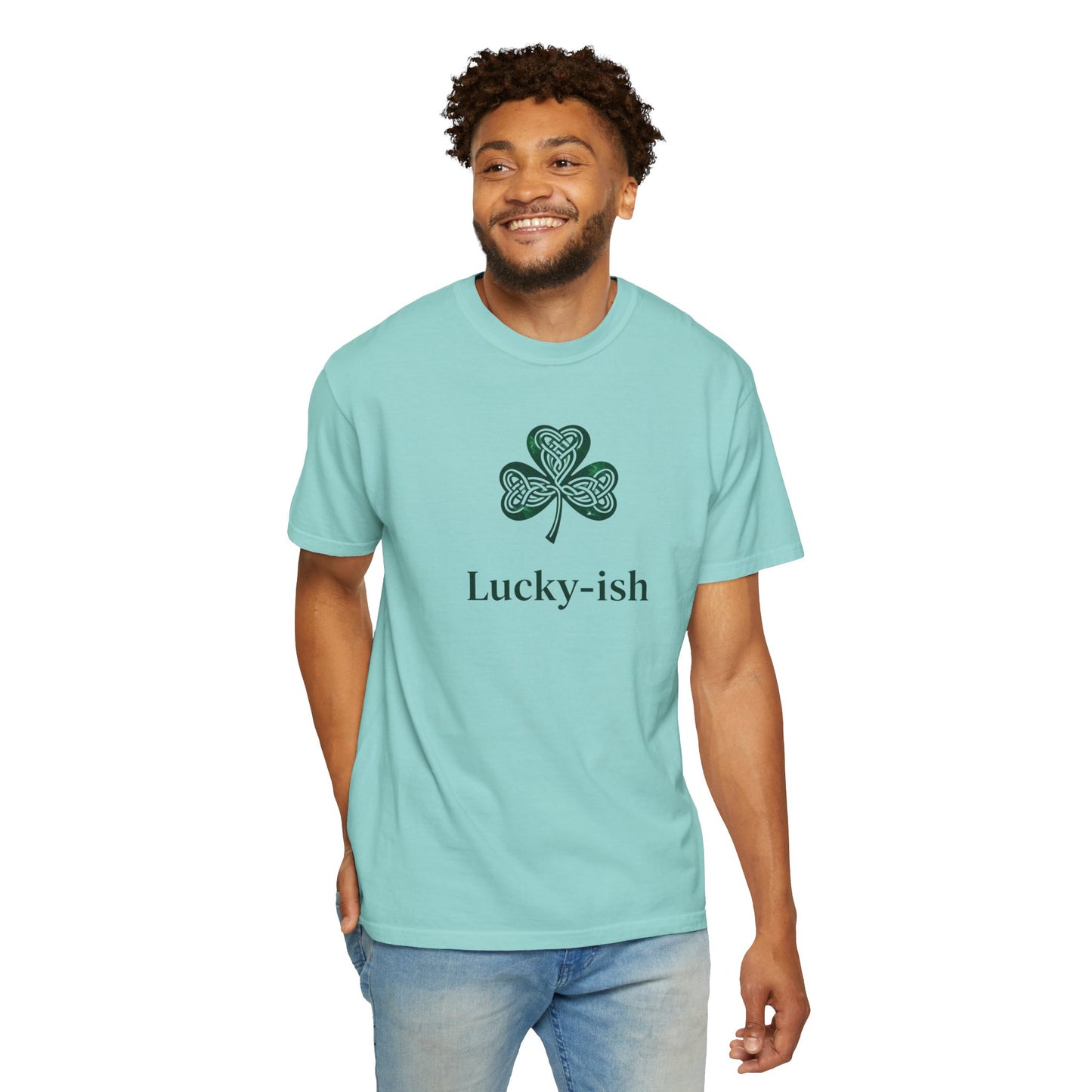 'Lucky-ish' Celtic Shamrock St. Patrick's Day Tee
