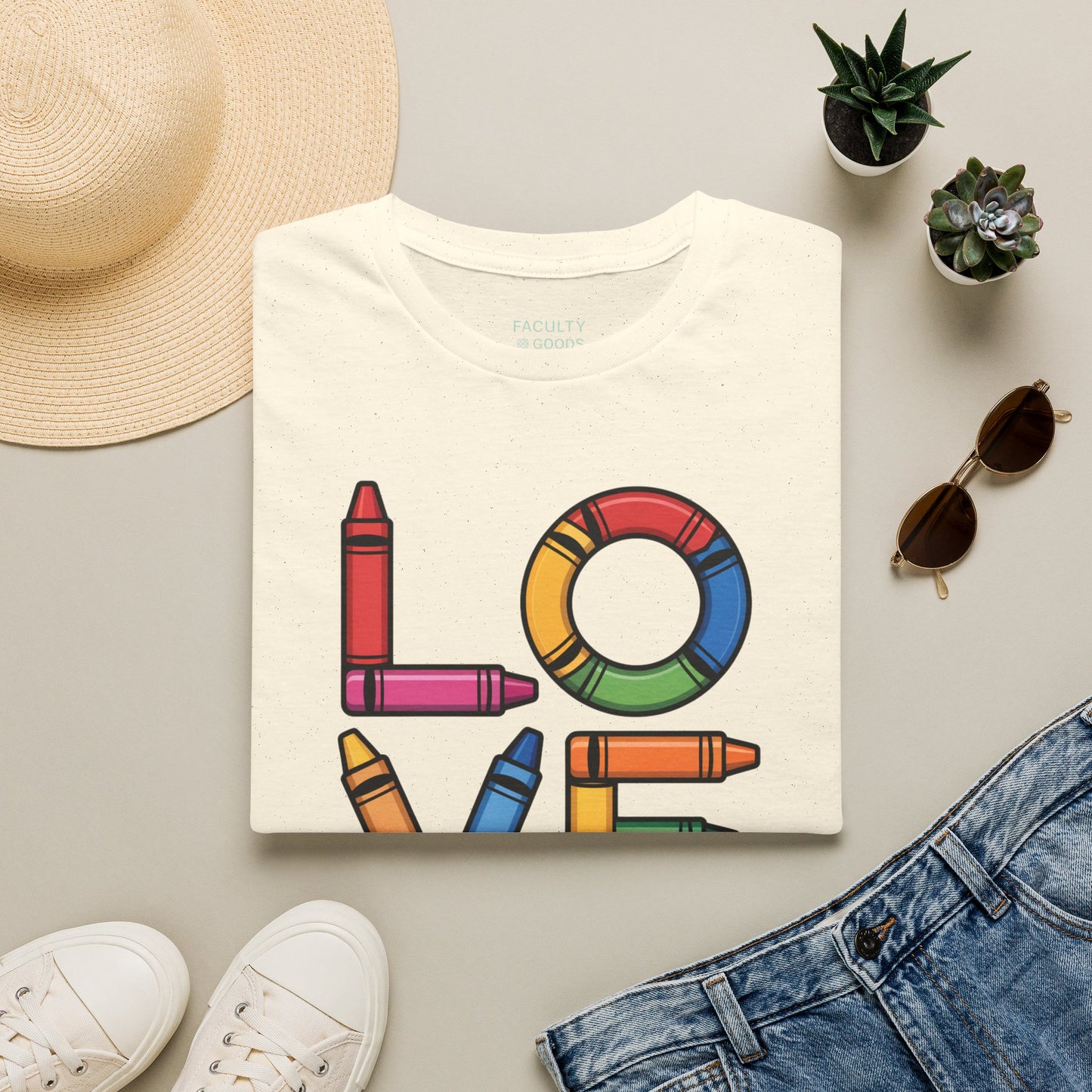 LOVE crayon T-Shirt