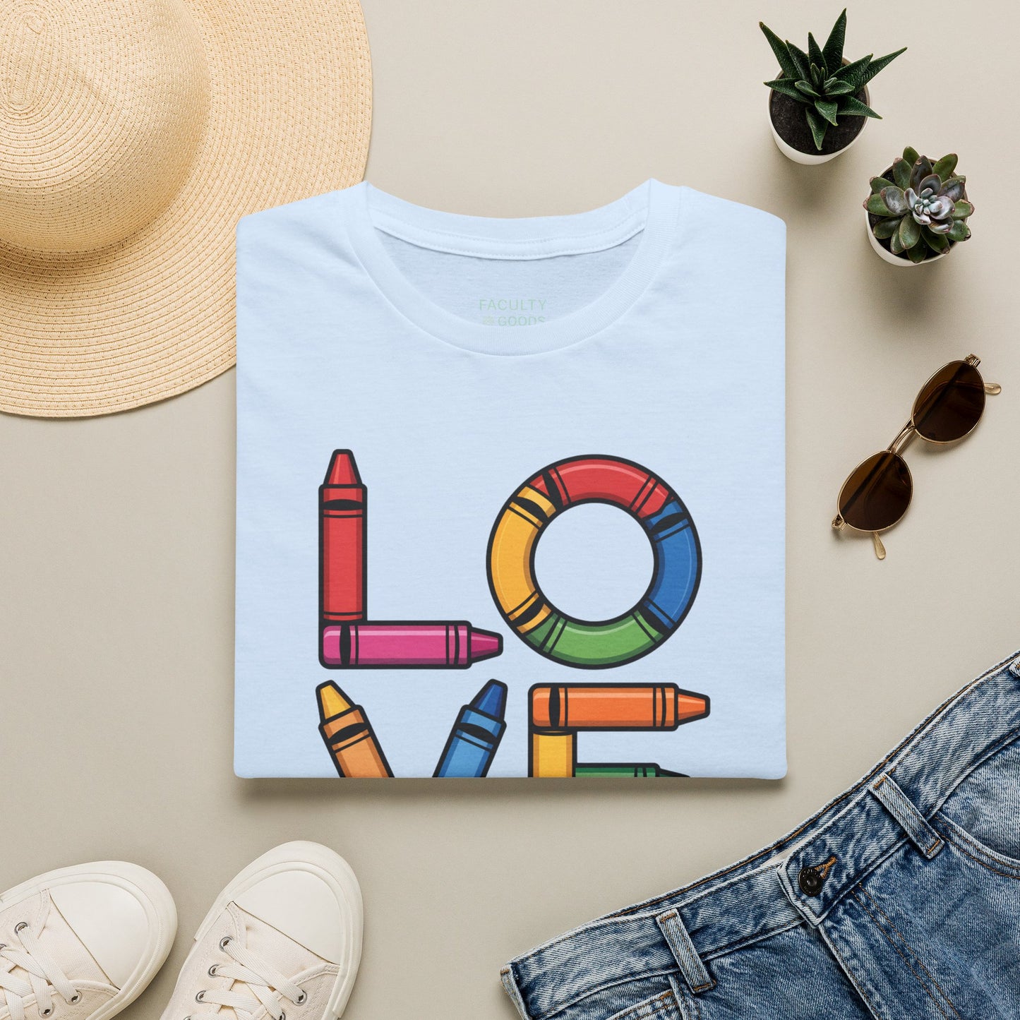 LOVE crayon T-Shirt
