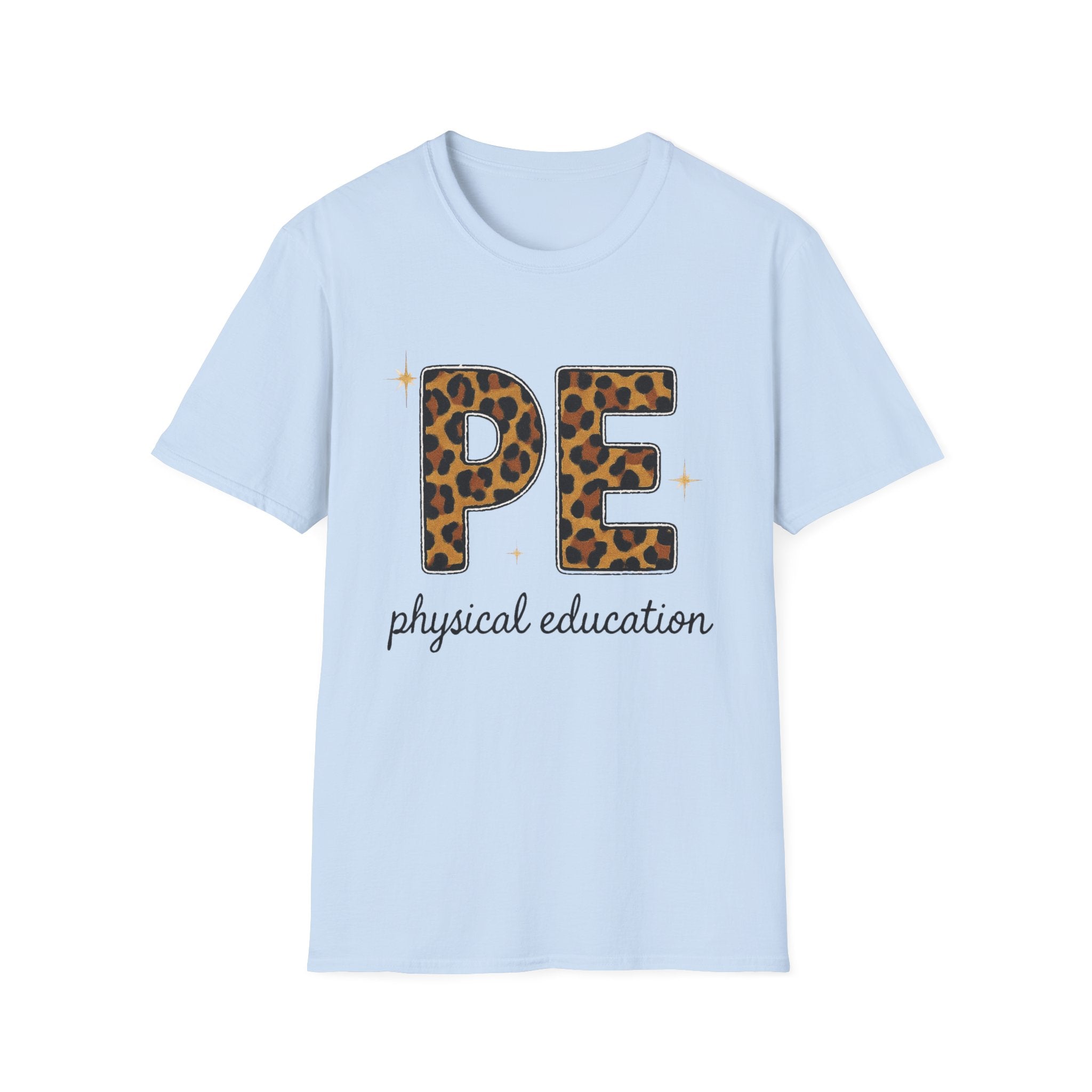 PE Leopard Print Physical Education T-Shirt — Cute PE Teacher Tee