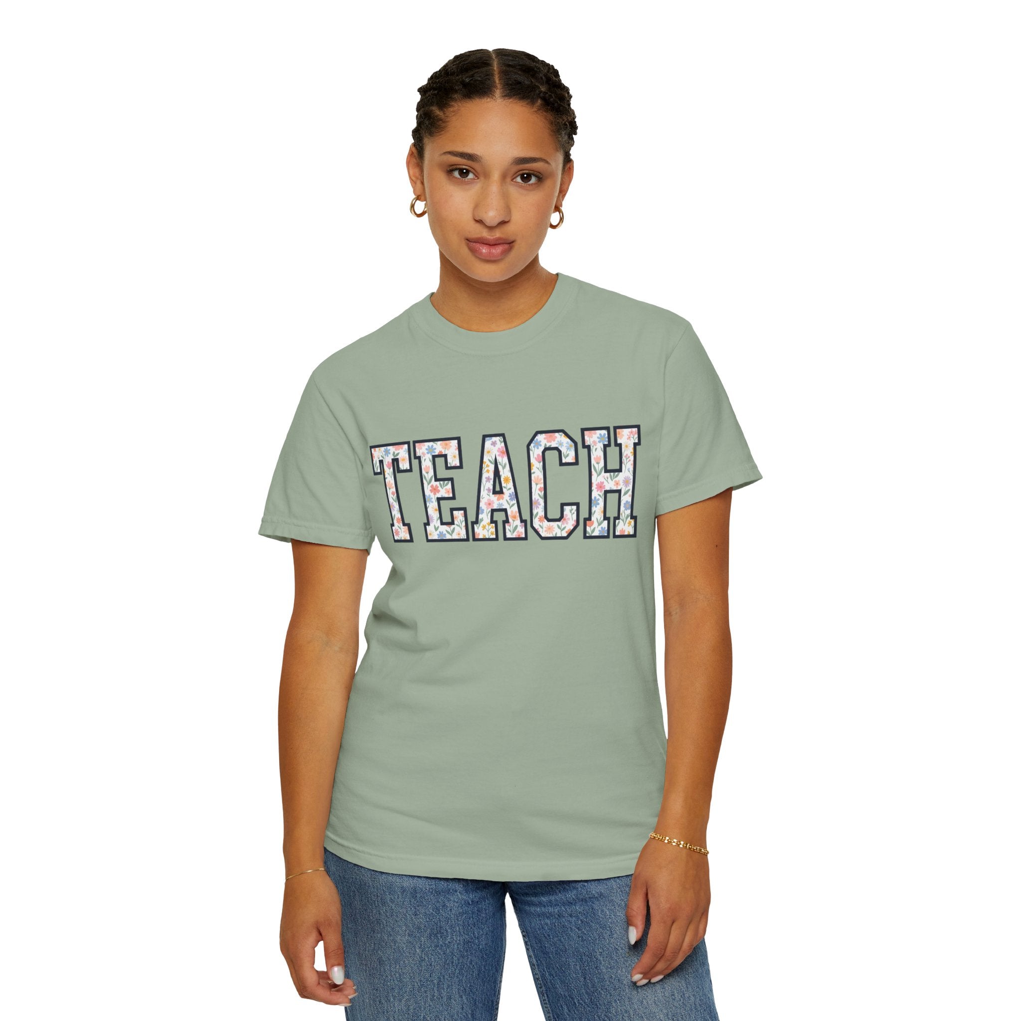 Teach Floral T-Shirt