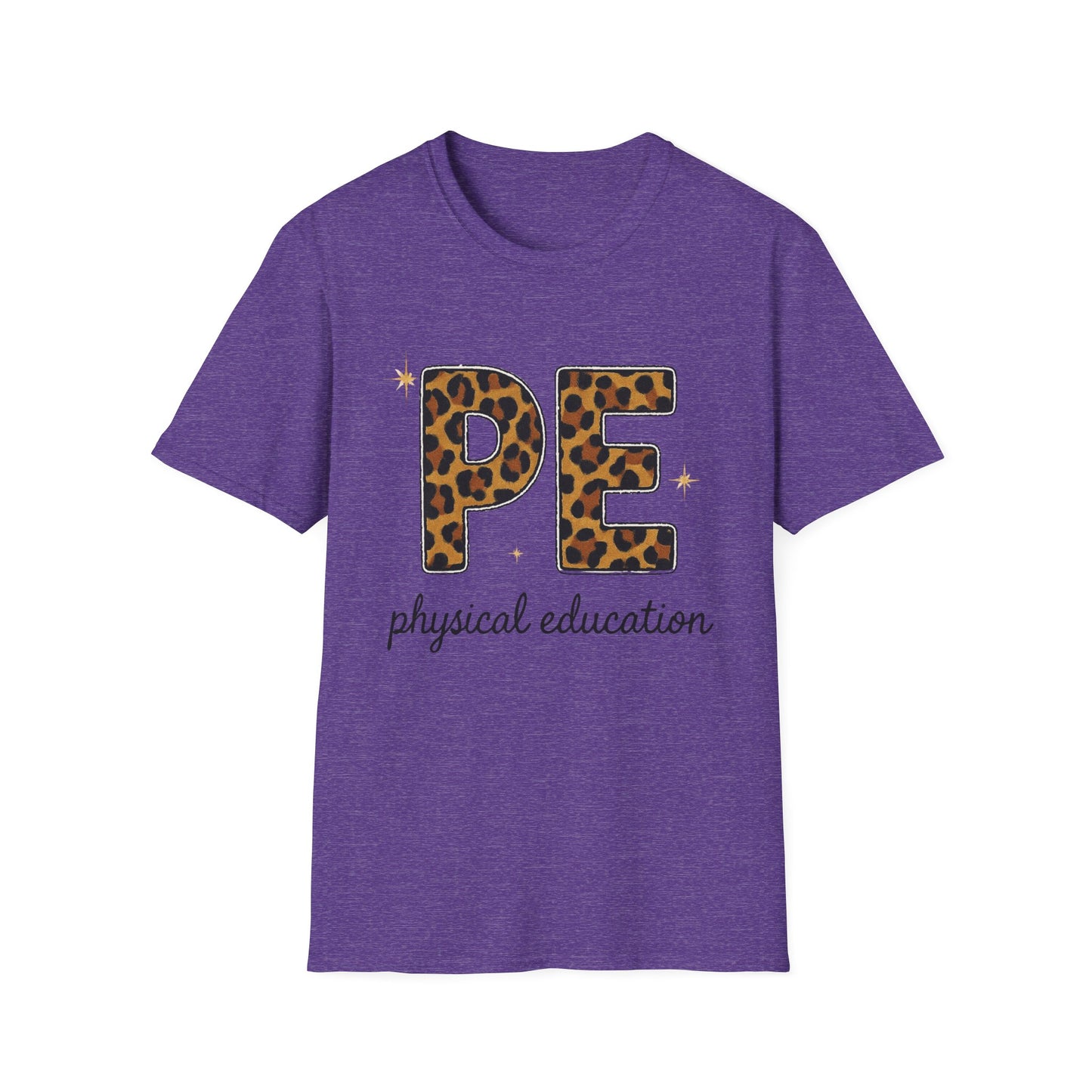 PE Leopard Print Physical Education T-Shirt — Cute PE Teacher Tee