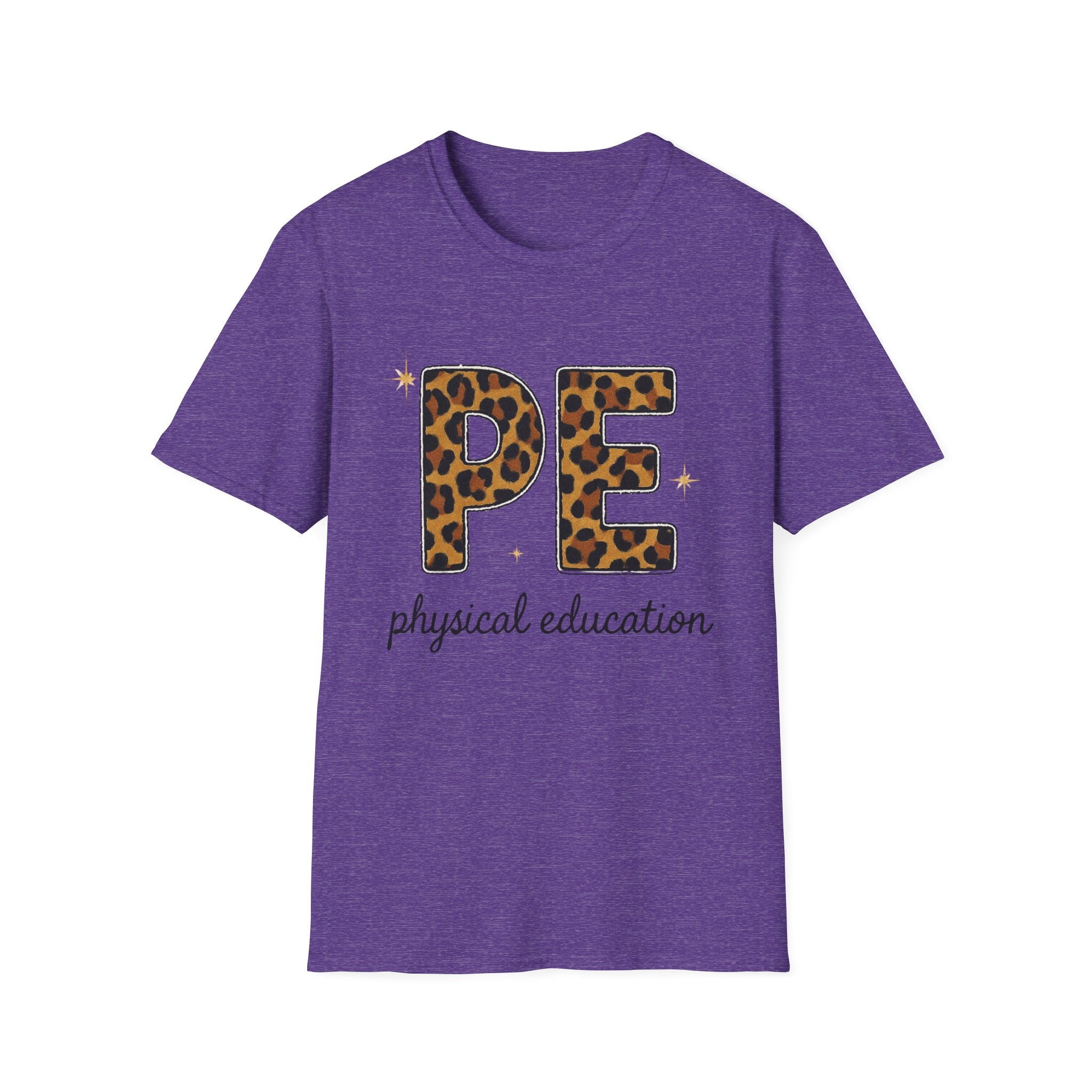 PE Leopard Print Physical Education T-Shirt — Cute PE Teacher Tee