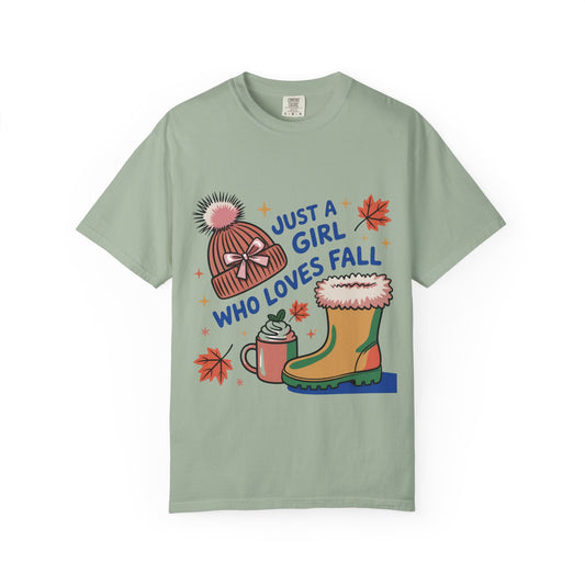 Fall Lover Garment-Dyed T-shirt