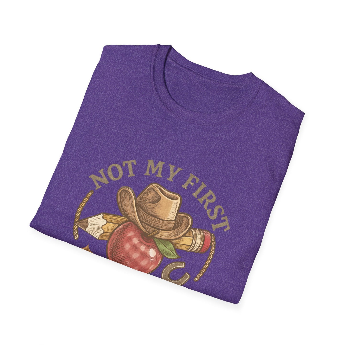Not My First Rodeo T-Shirt — Vintage Cowboy Rodeo Tee