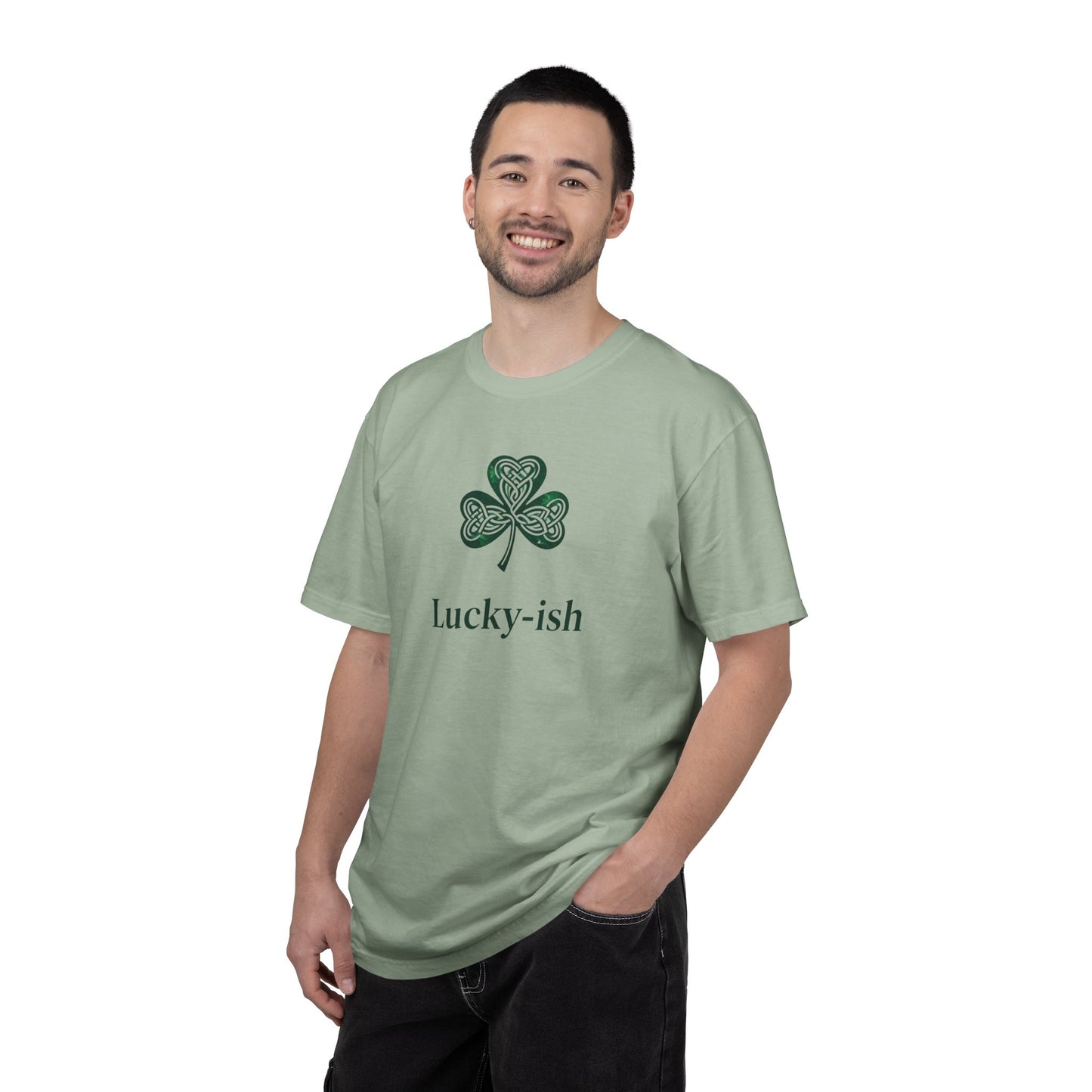 'Lucky-ish' Celtic Shamrock St. Patrick's Day Tee