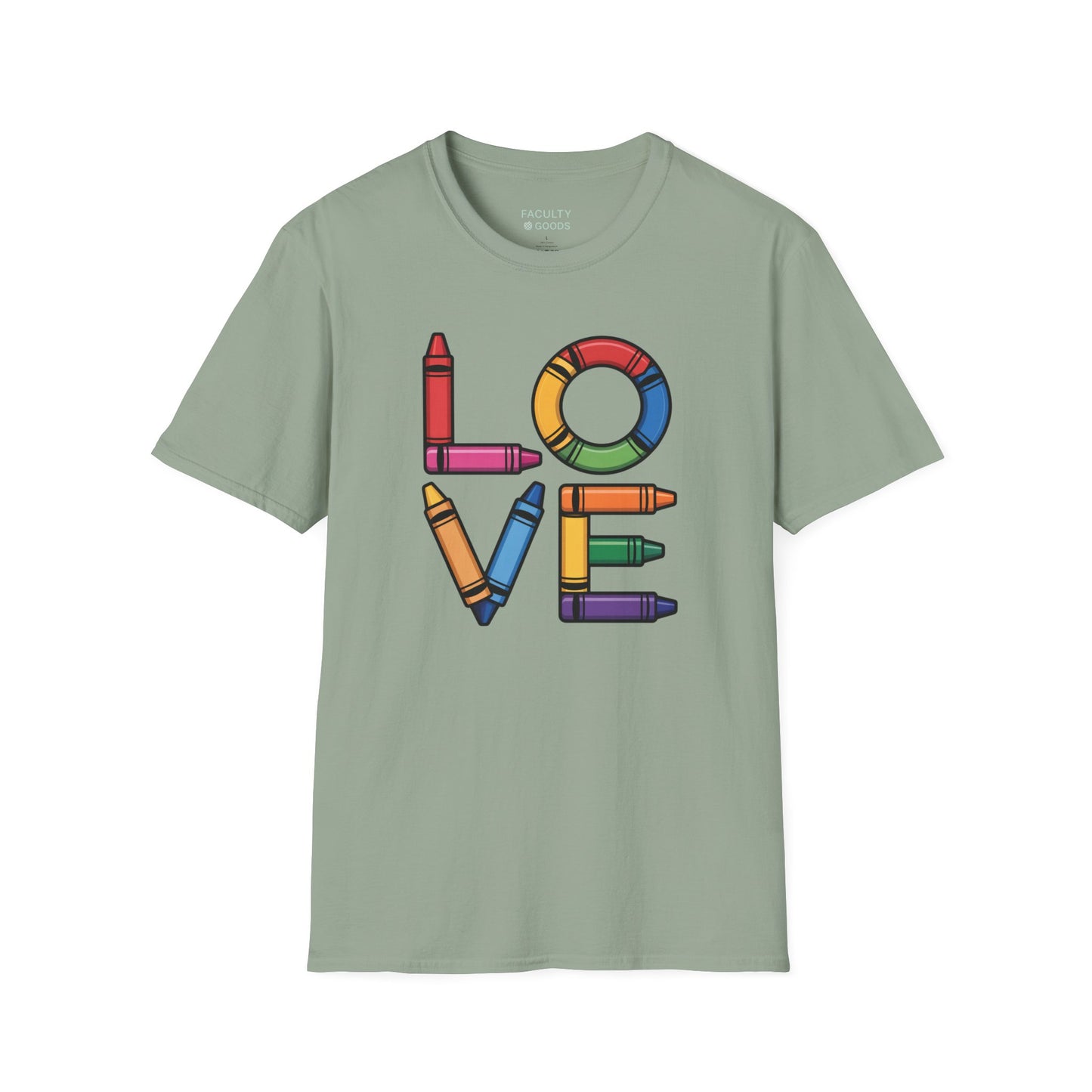 LOVE crayon T-Shirt