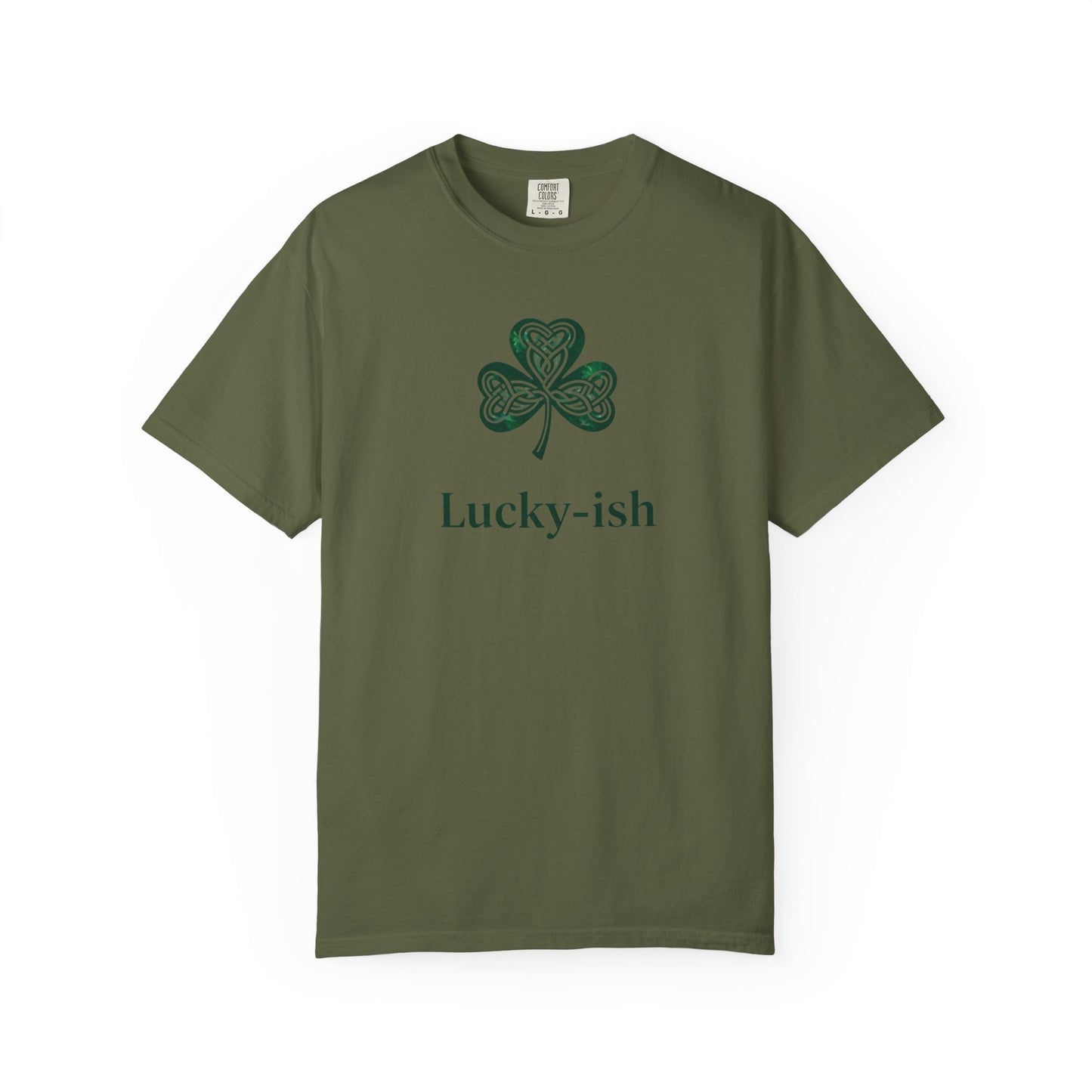 'Lucky-ish' Celtic Shamrock St. Patrick's Day Tee
