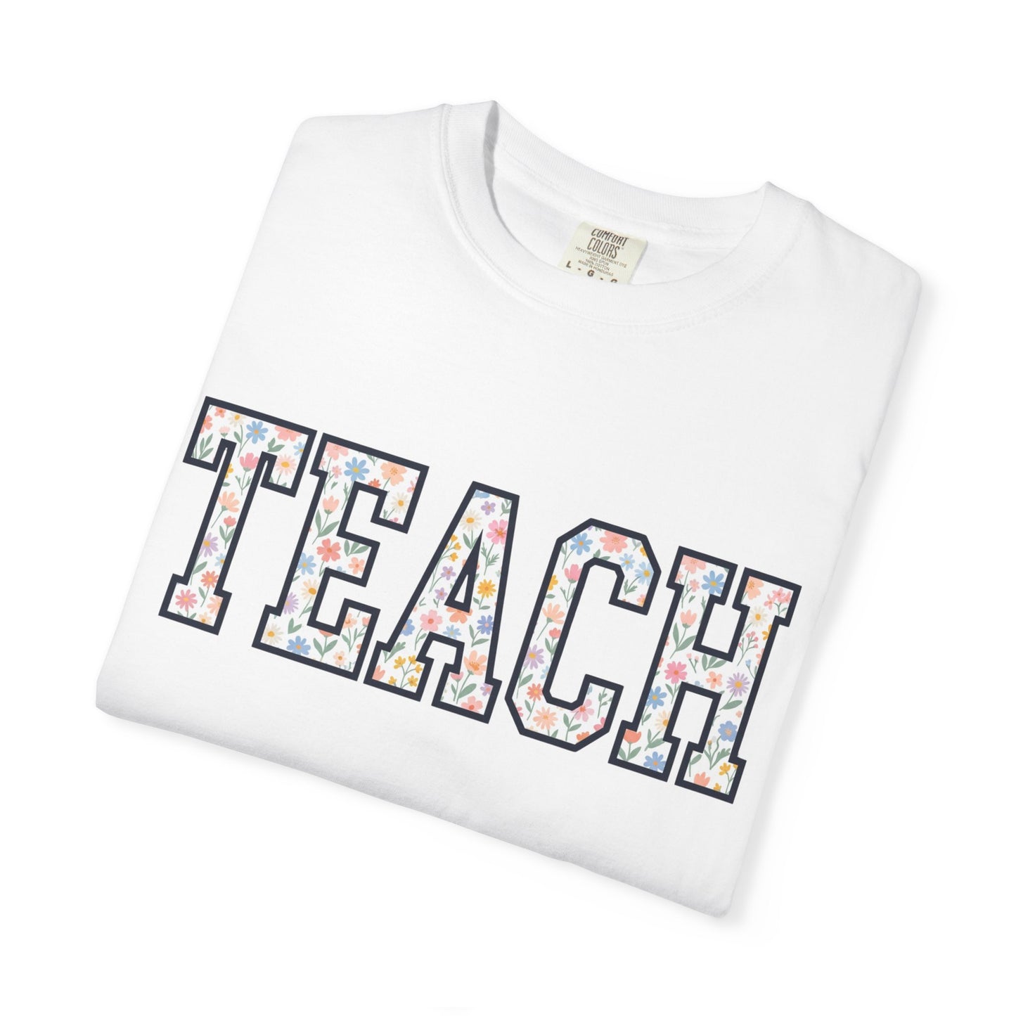 Teach Floral T-Shirt