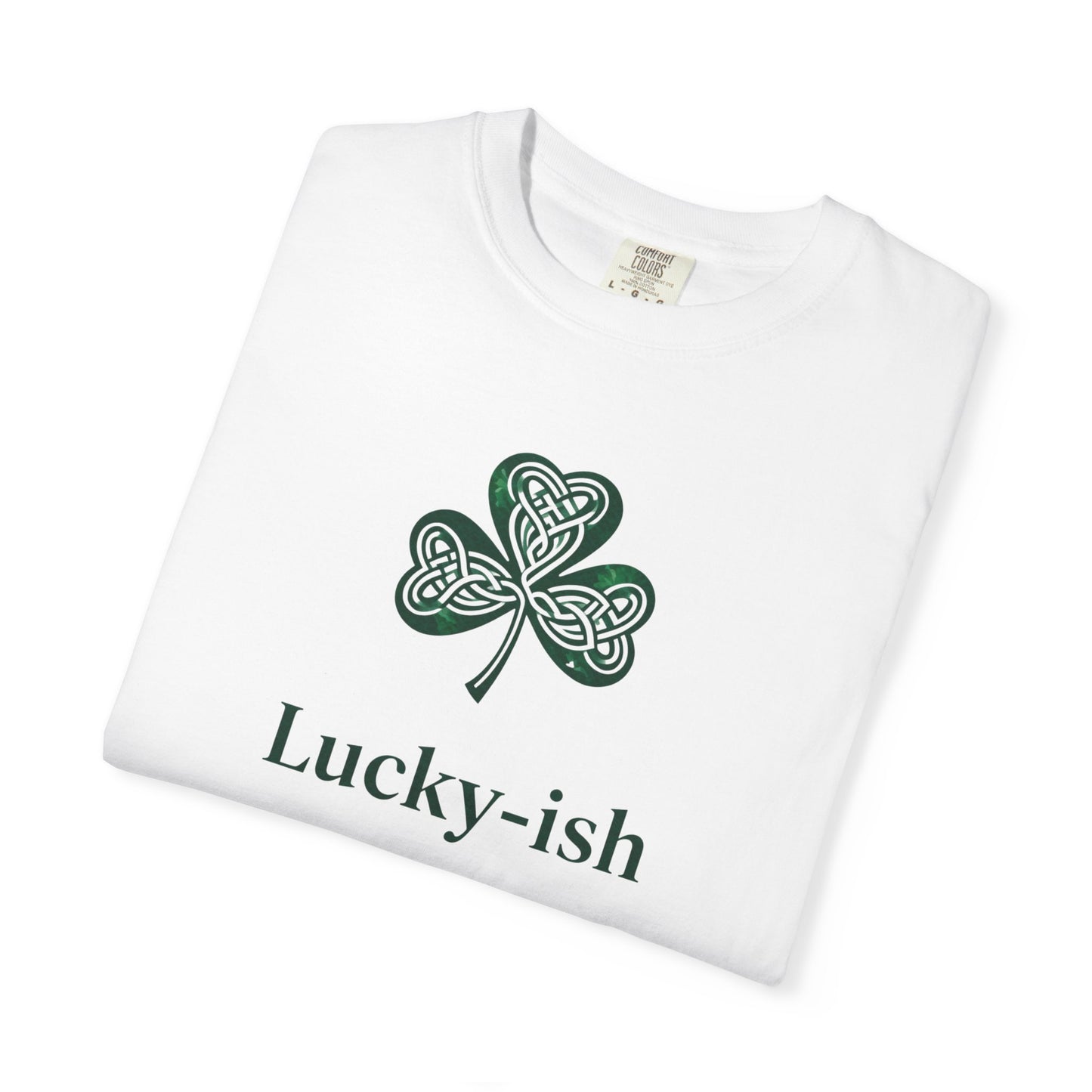 'Lucky-ish' Celtic Shamrock St. Patrick's Day Tee