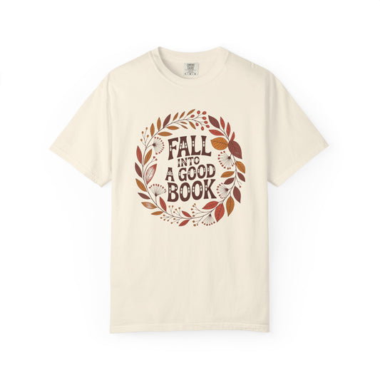 Autumn Vibes Unisex T-Shirt - Cozy Book Lover Tee