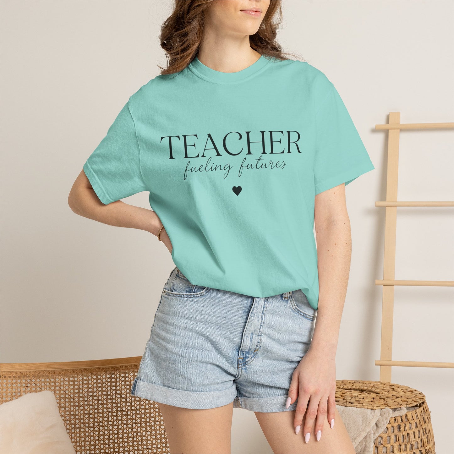 Teacher Fueling Futures T-Shirt, Comfort Colors 1717