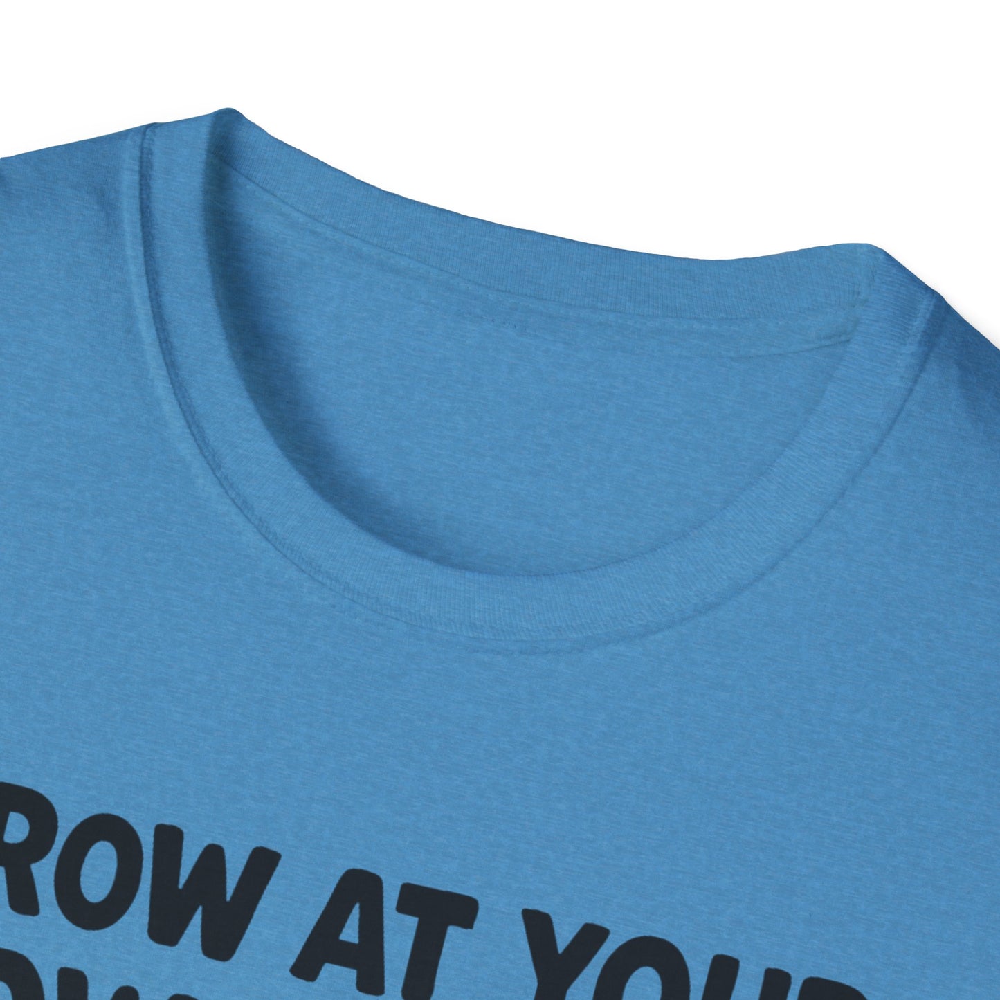 Grow at Your Own Pace Shirt – Retro Floral Graphic Tee, Comfort Colors Inspired, Growth Mindset T-Shirt for Women, Teachers & Everyday Wear