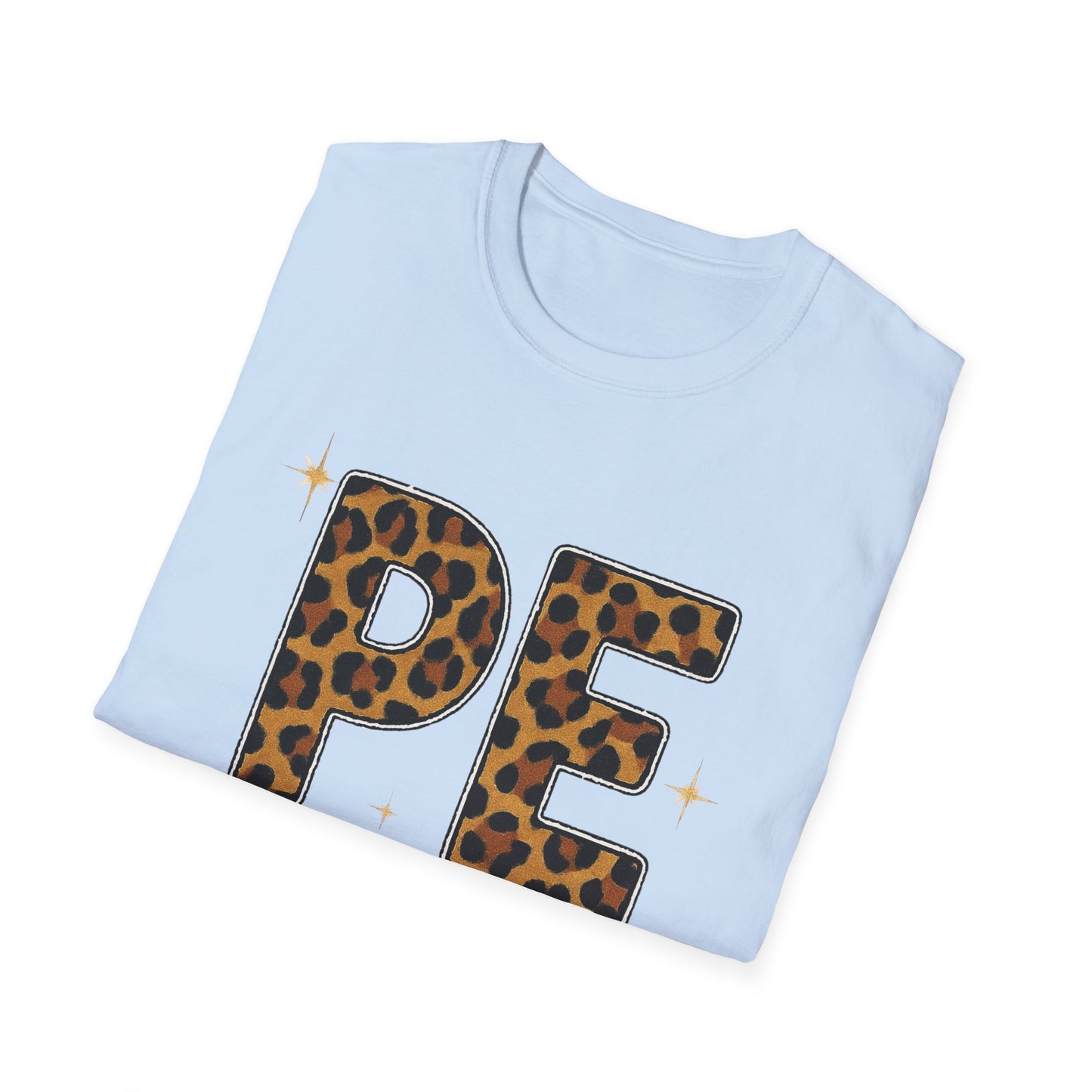 PE Leopard Print Physical Education T-Shirt — Cute PE Teacher Tee
