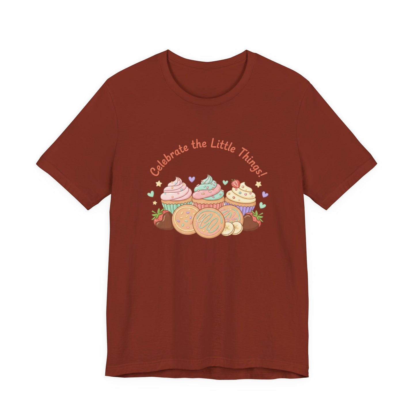 Celebrate the Little Things Tee | tiny desserts, sweet tooth design